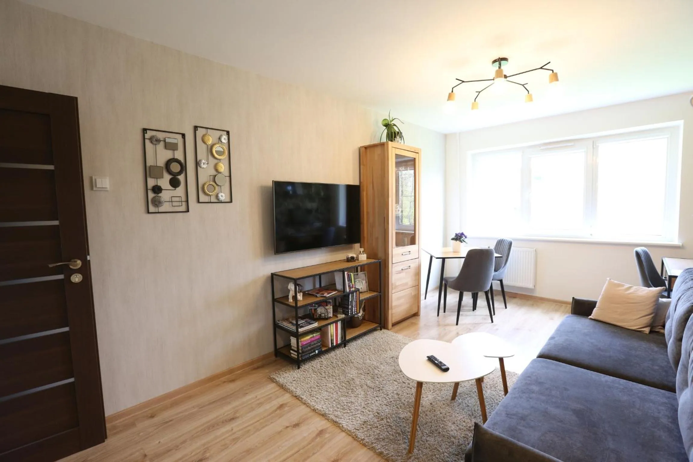 TV and multimedia in Modern 2 Rooms Apartment