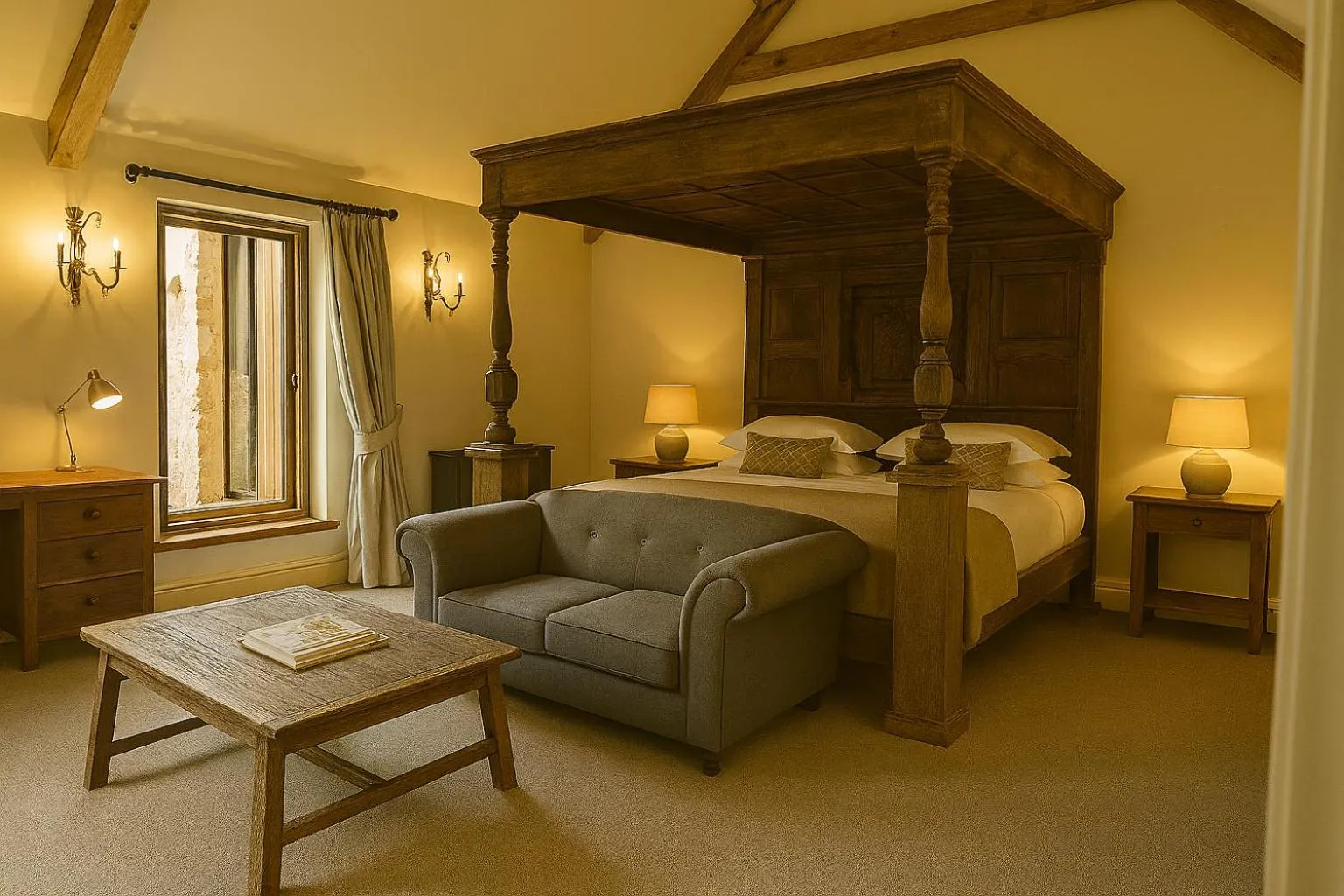 Bed in Montigo Resorts, Somerset