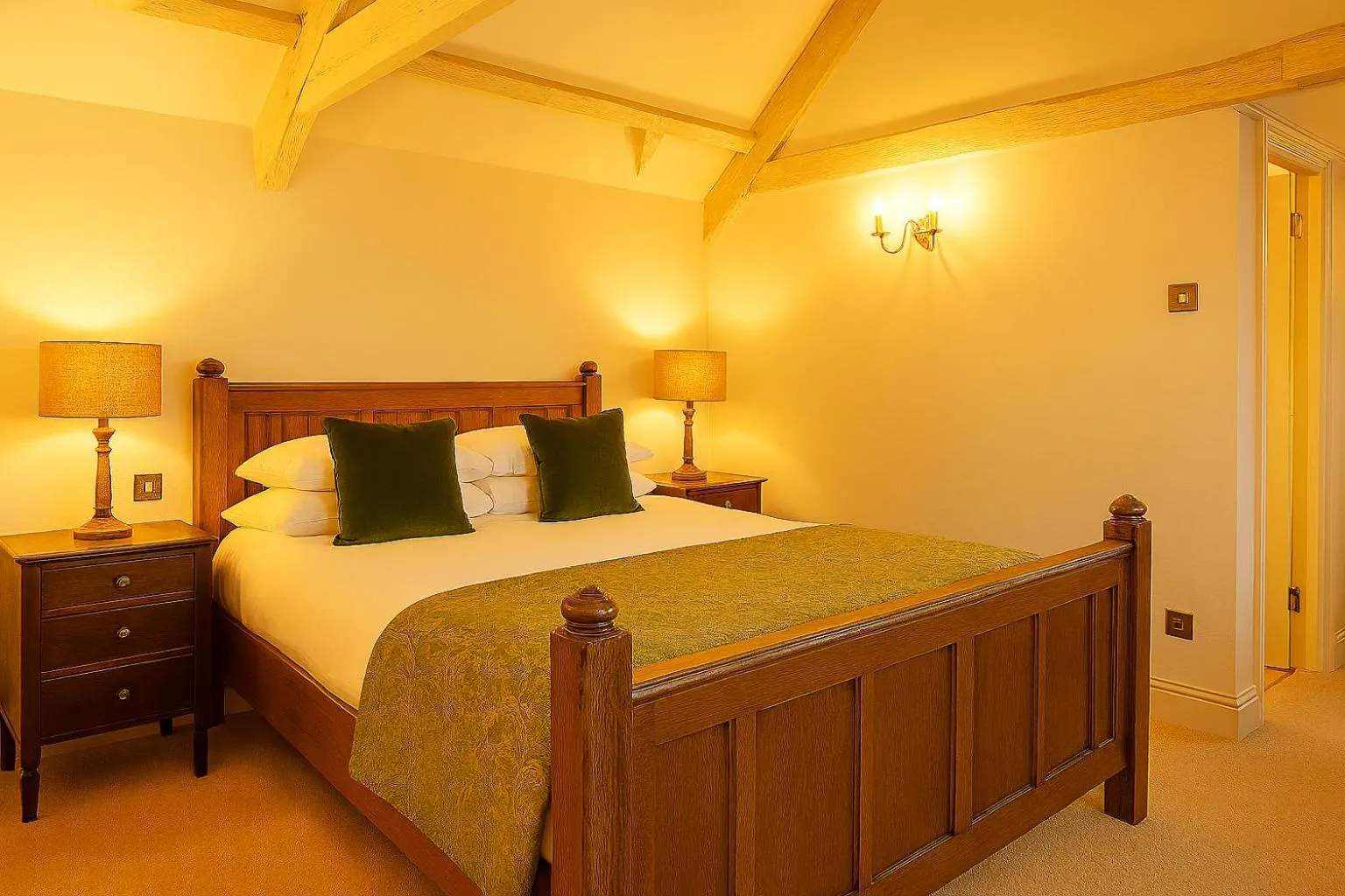 Bed in Montigo Resorts, Somerset