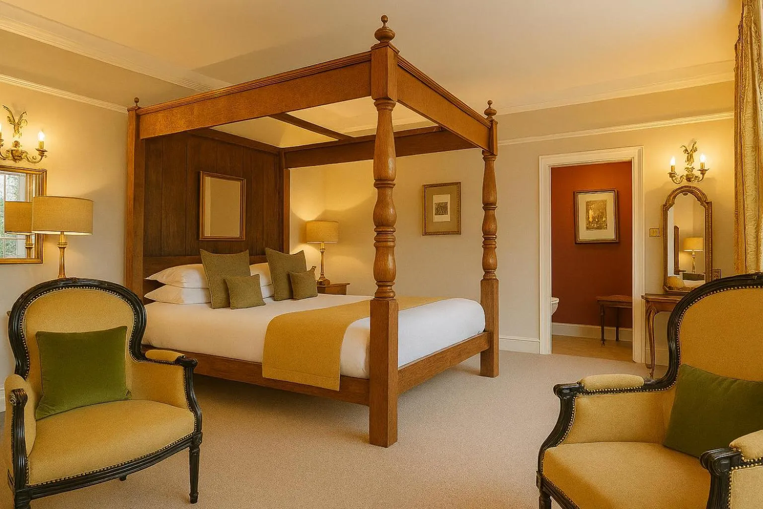 Bed in Montigo Resorts, Somerset