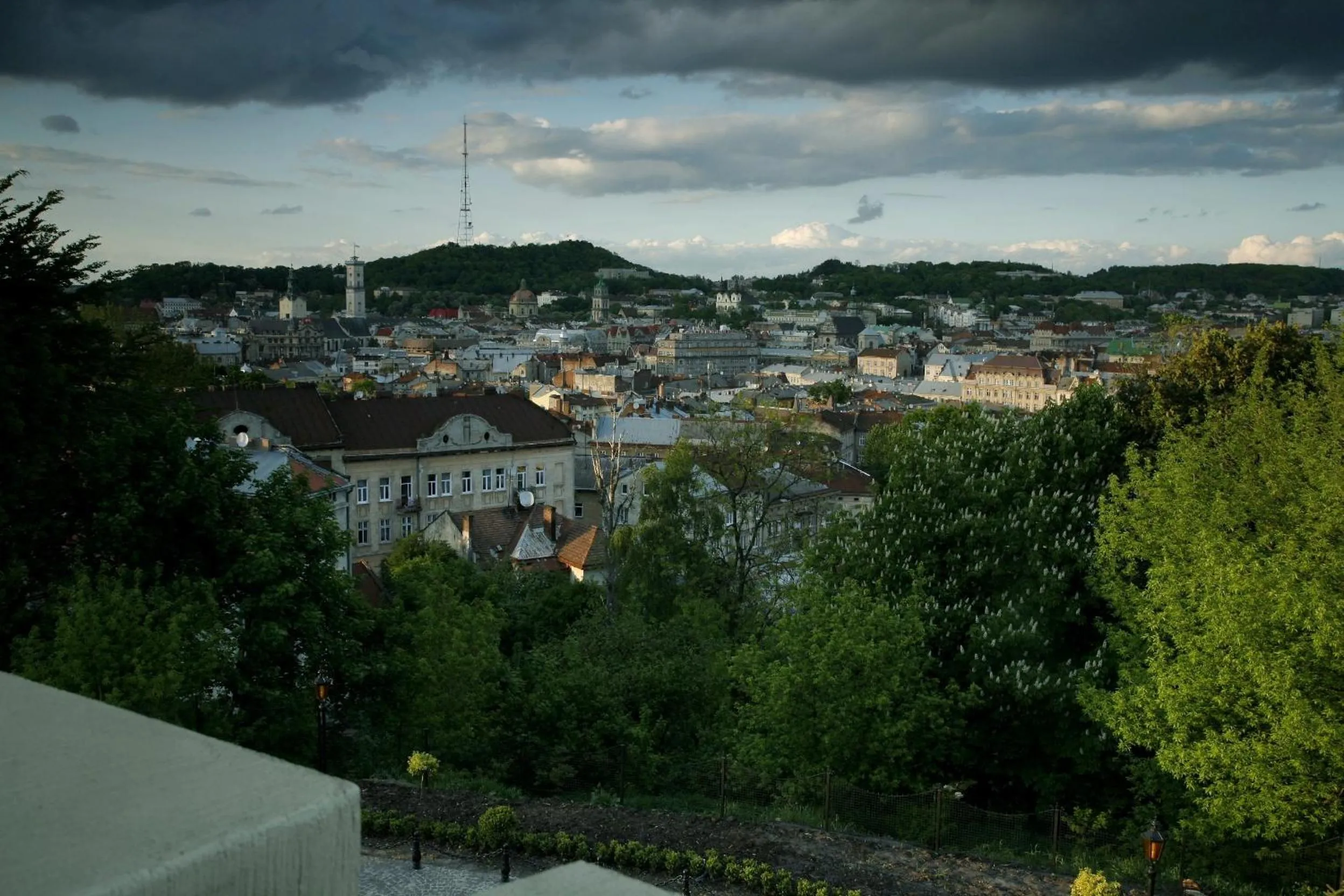 Balcony/Terrace in Citadel Inn Gastro Boutique Hotel - Готель Цитадель Львів