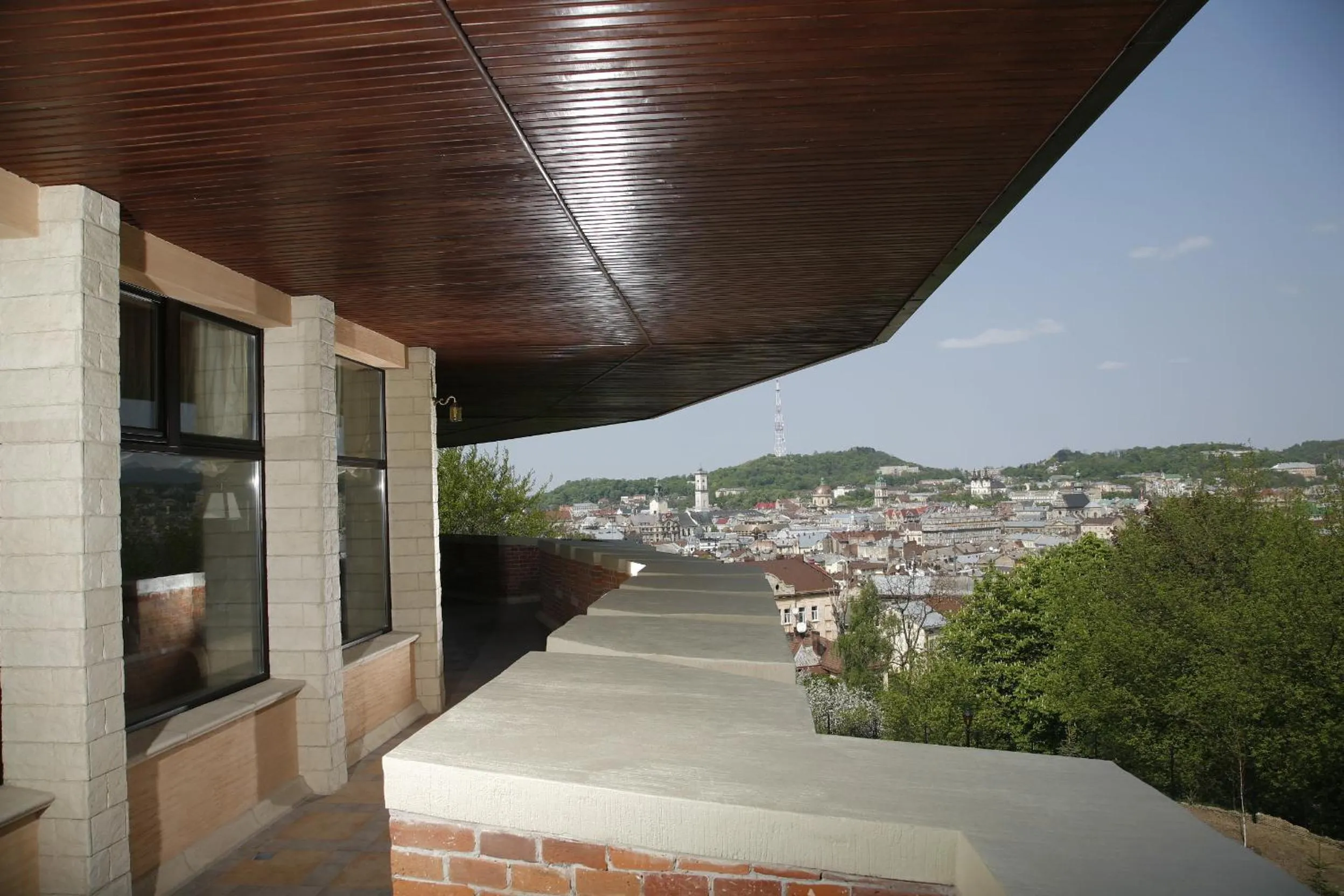Balcony/Terrace in Citadel Inn Gastro Boutique Hotel - Готель Цитадель Львів