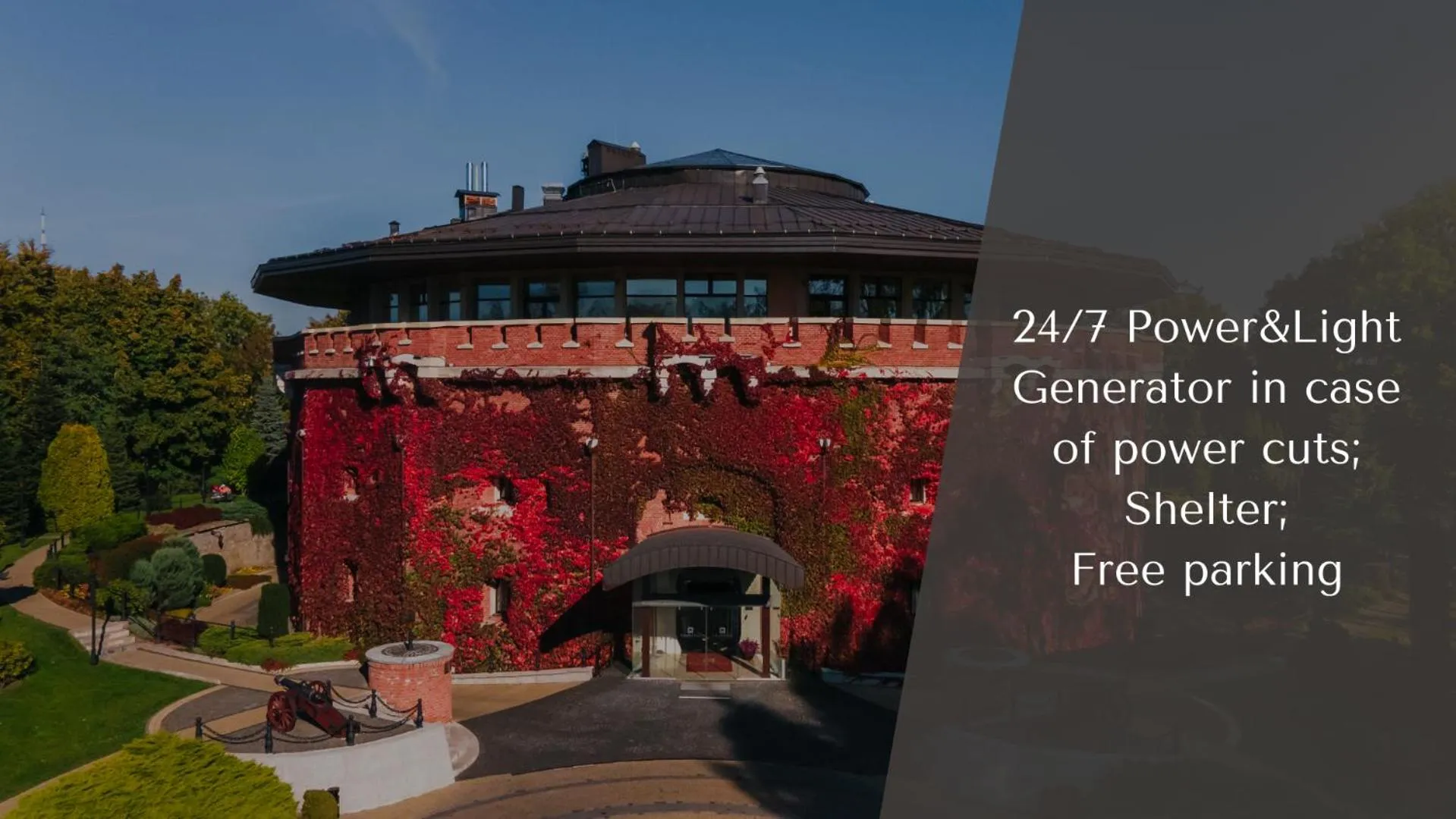 Property building in Citadel Inn Gastro Boutique Hotel - Готель Цитадель Львів