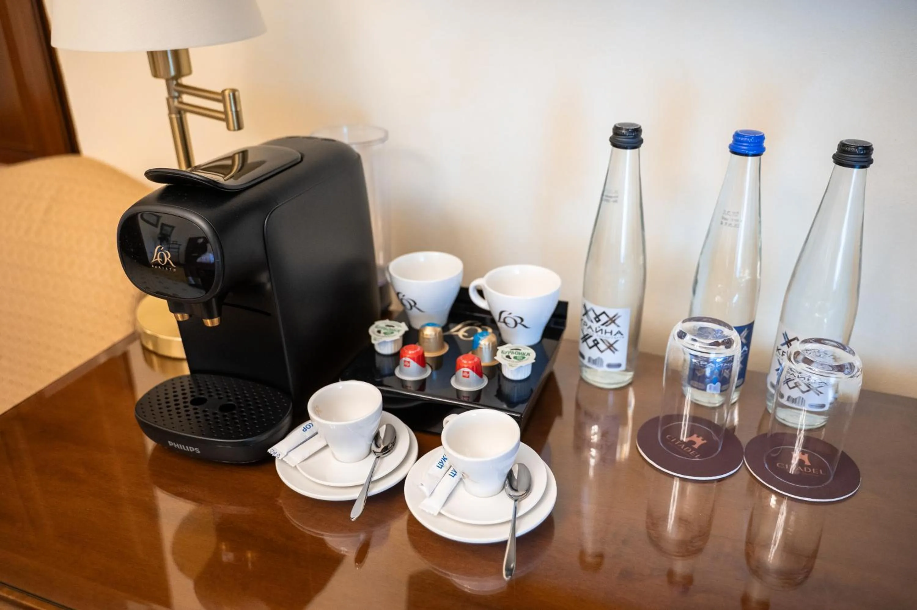 Coffee/tea facilities in Citadel Inn Gastro Boutique Hotel - Готель Цитадель Львів