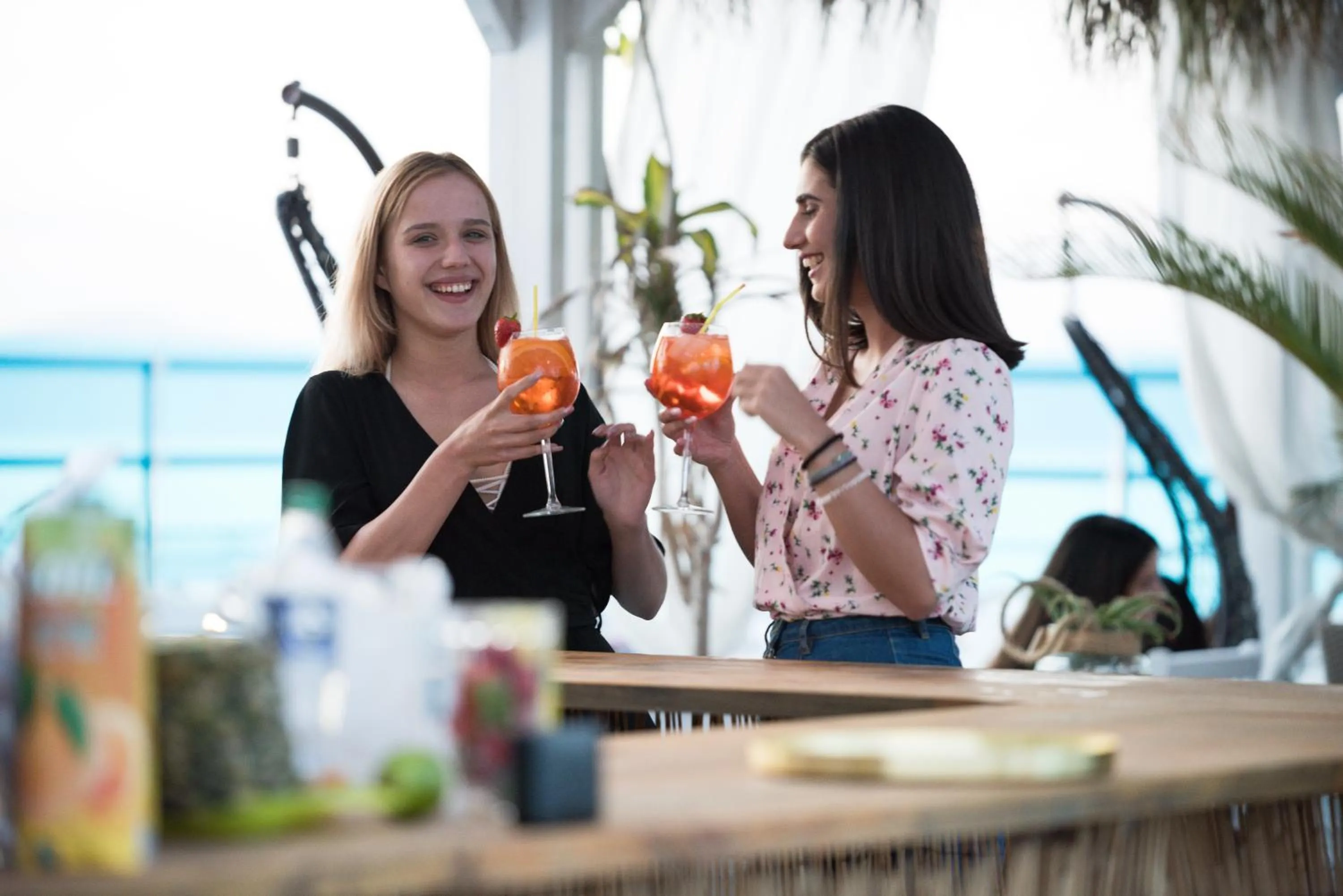 People in Hotel Parthenon Rodos city