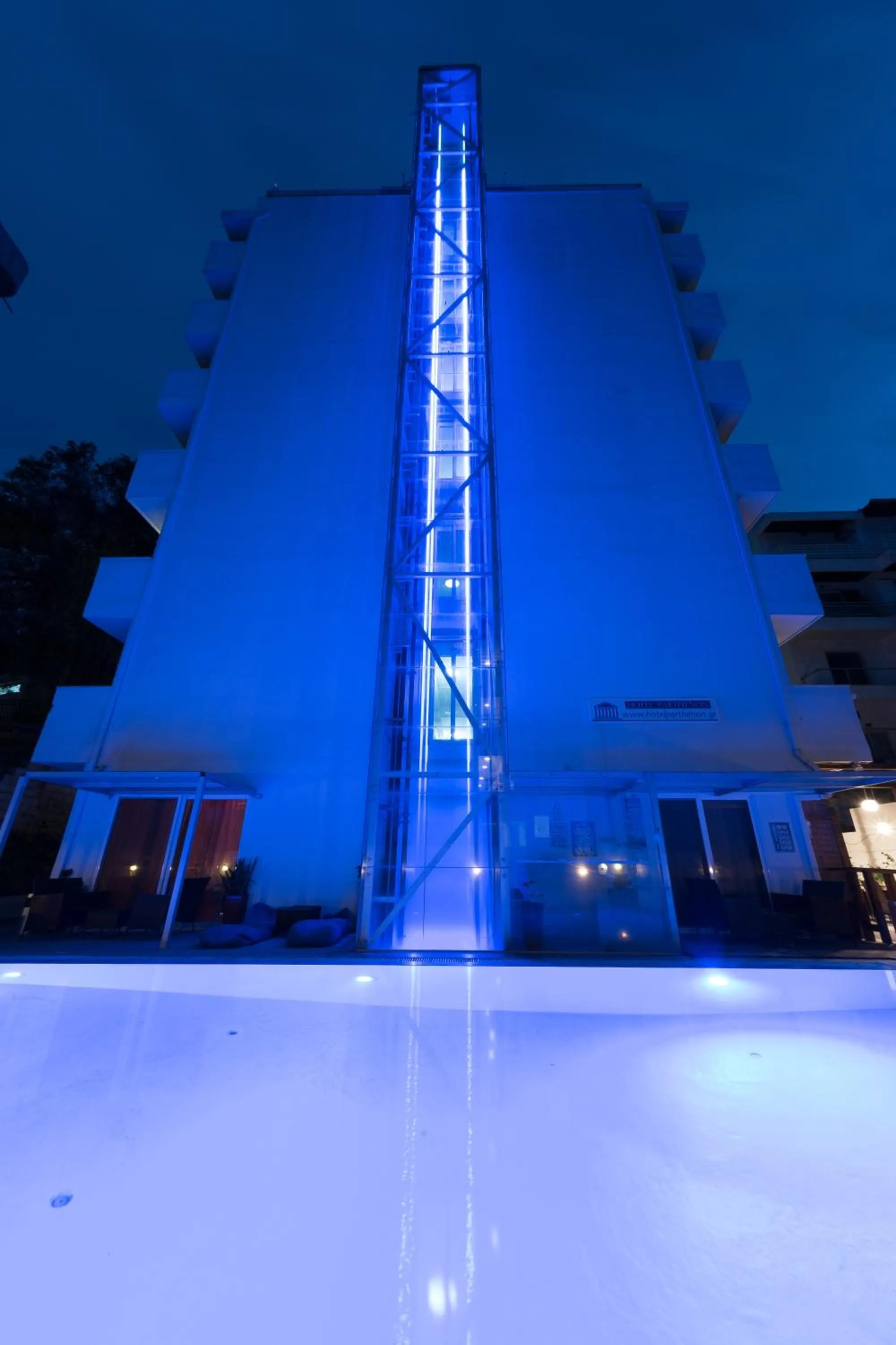 Property building in Hotel Parthenon Rodos city