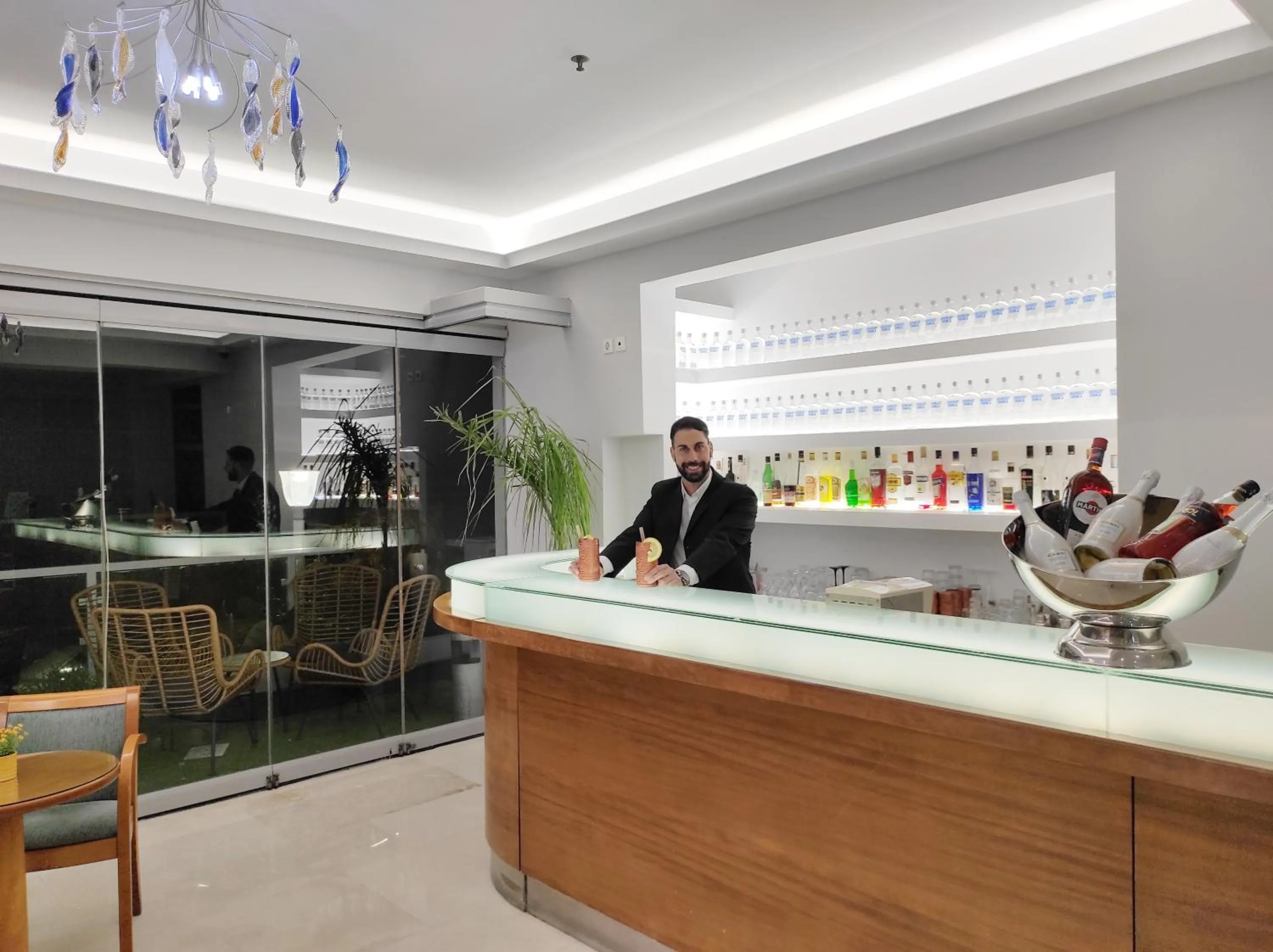 Staff in Hotel Parthenon Rodos city