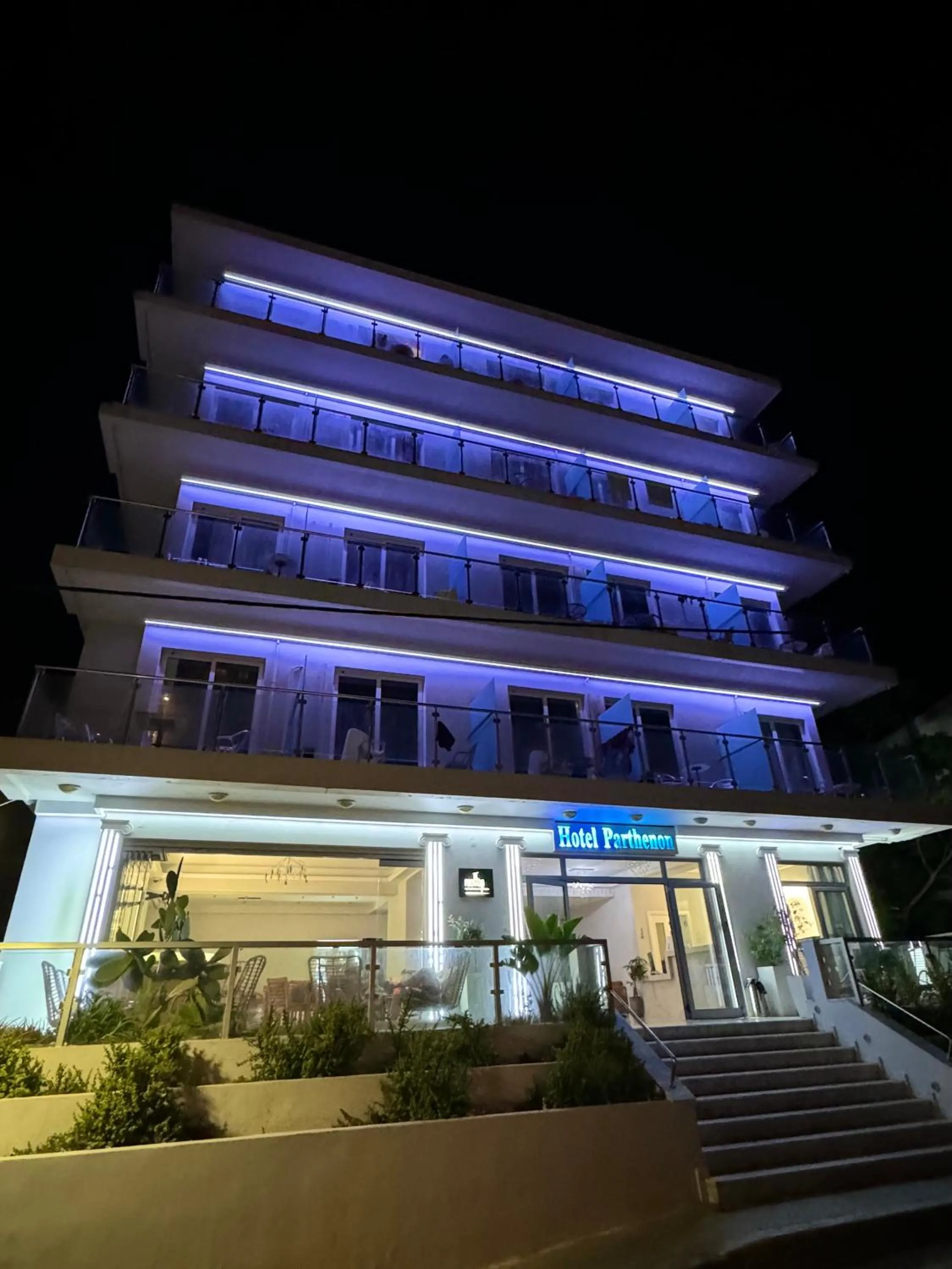 Property building in Hotel Parthenon Rodos city