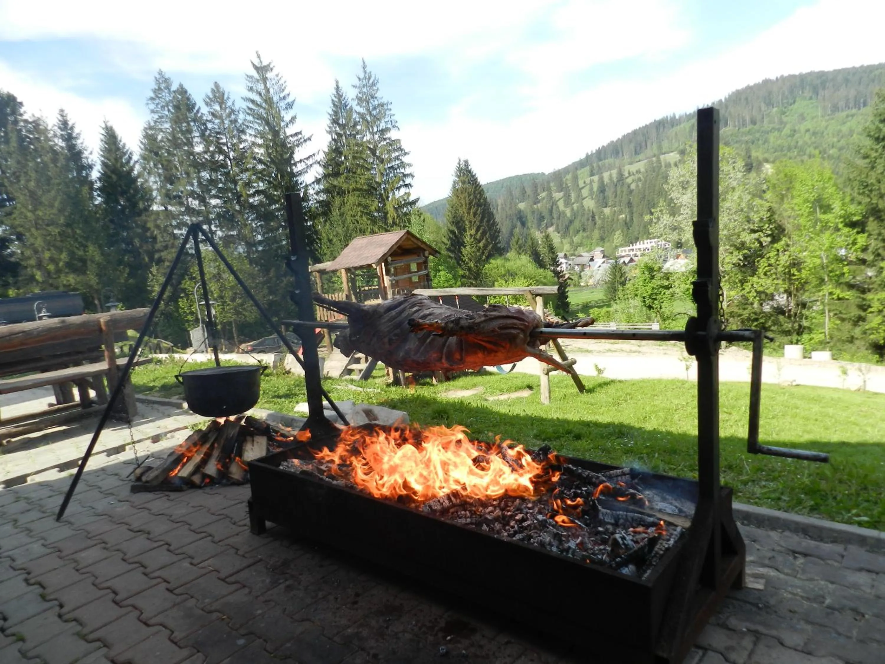 Food close-up in Pension Perla Bucovinei