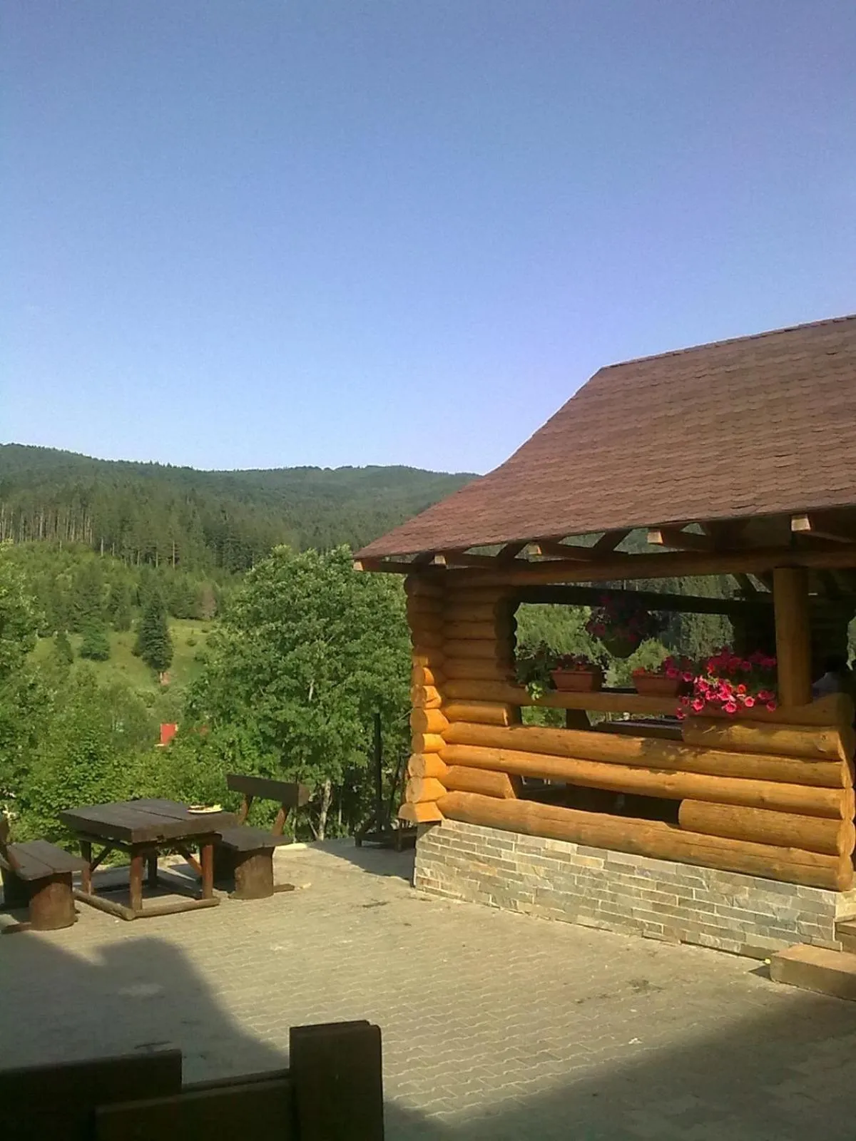 Natural landscape in Pension Perla Bucovinei