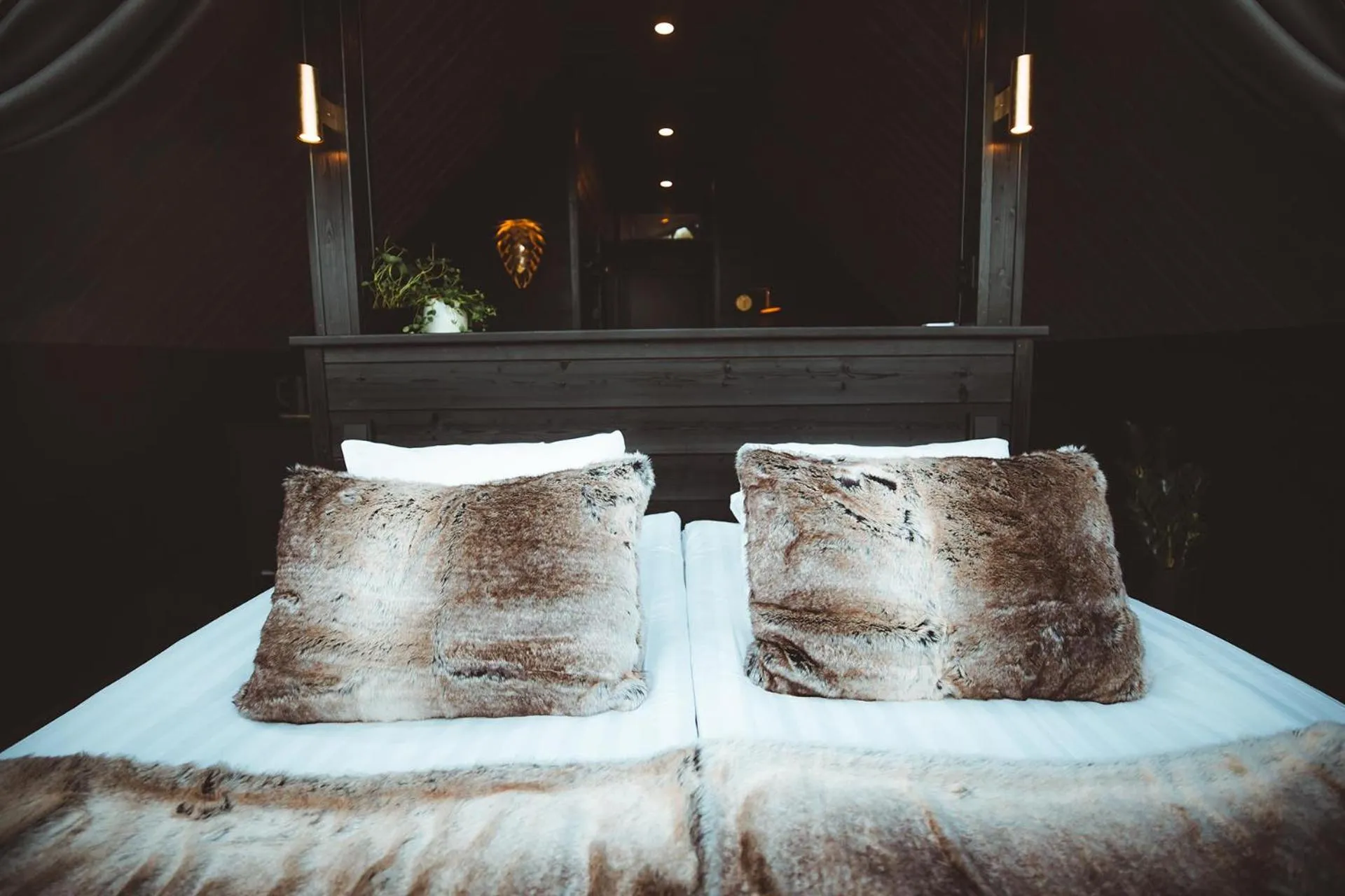 Bed in Apukka Resort