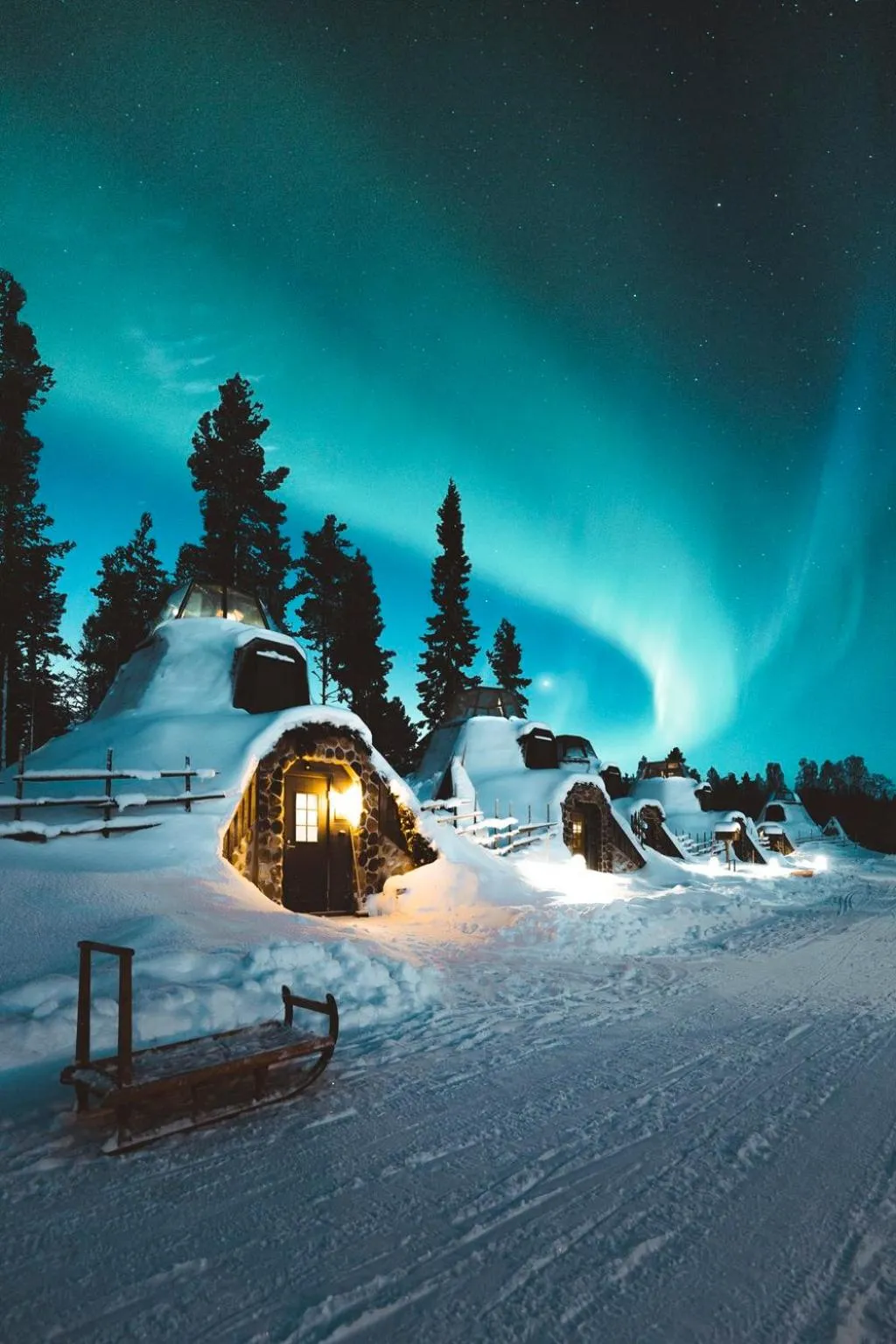 Night in Apukka Resort