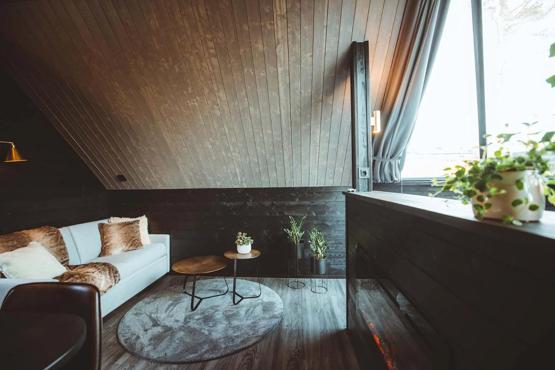 Living room in Apukka Resort