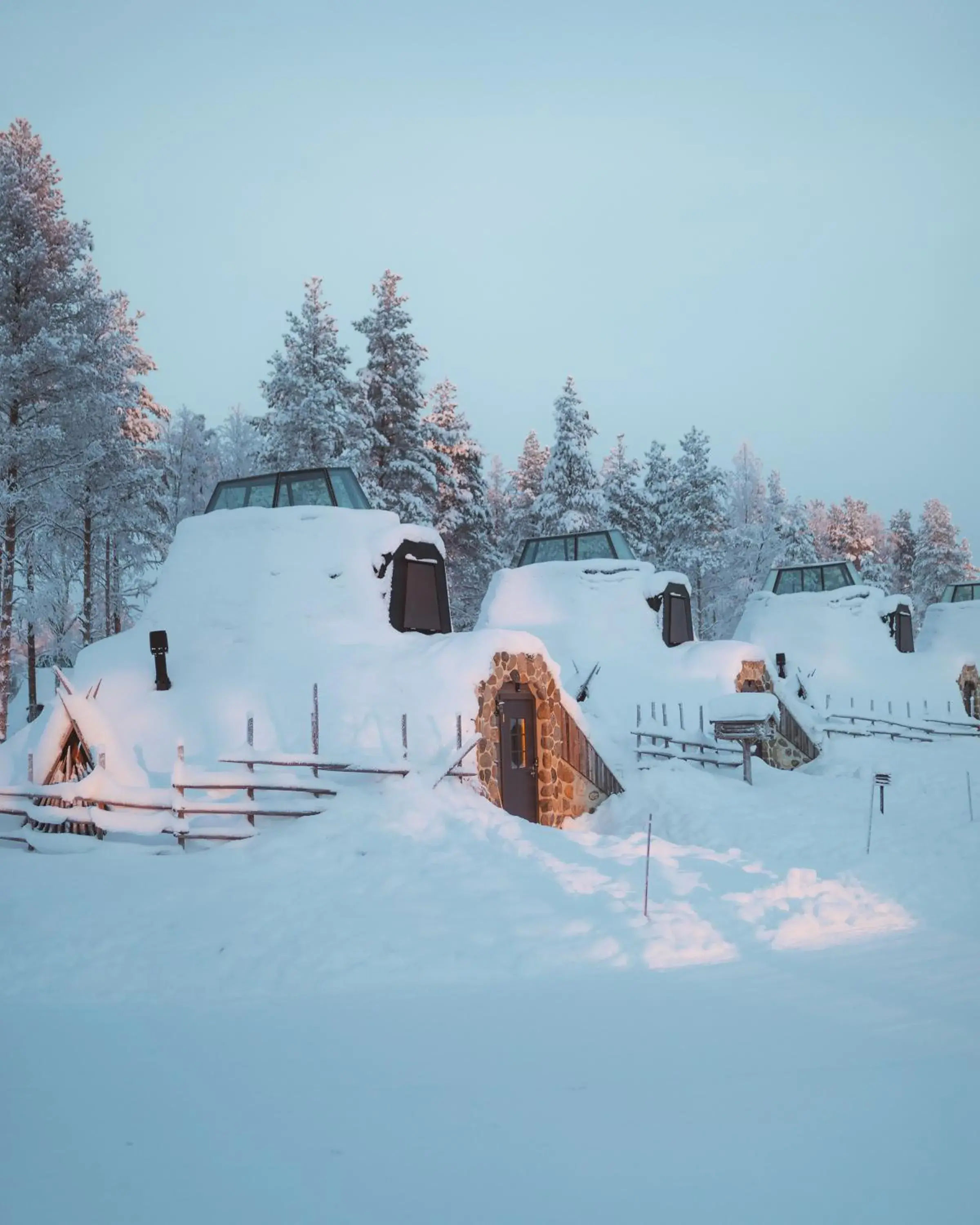 Property building in Apukka Resort Property building in Apukka Resort