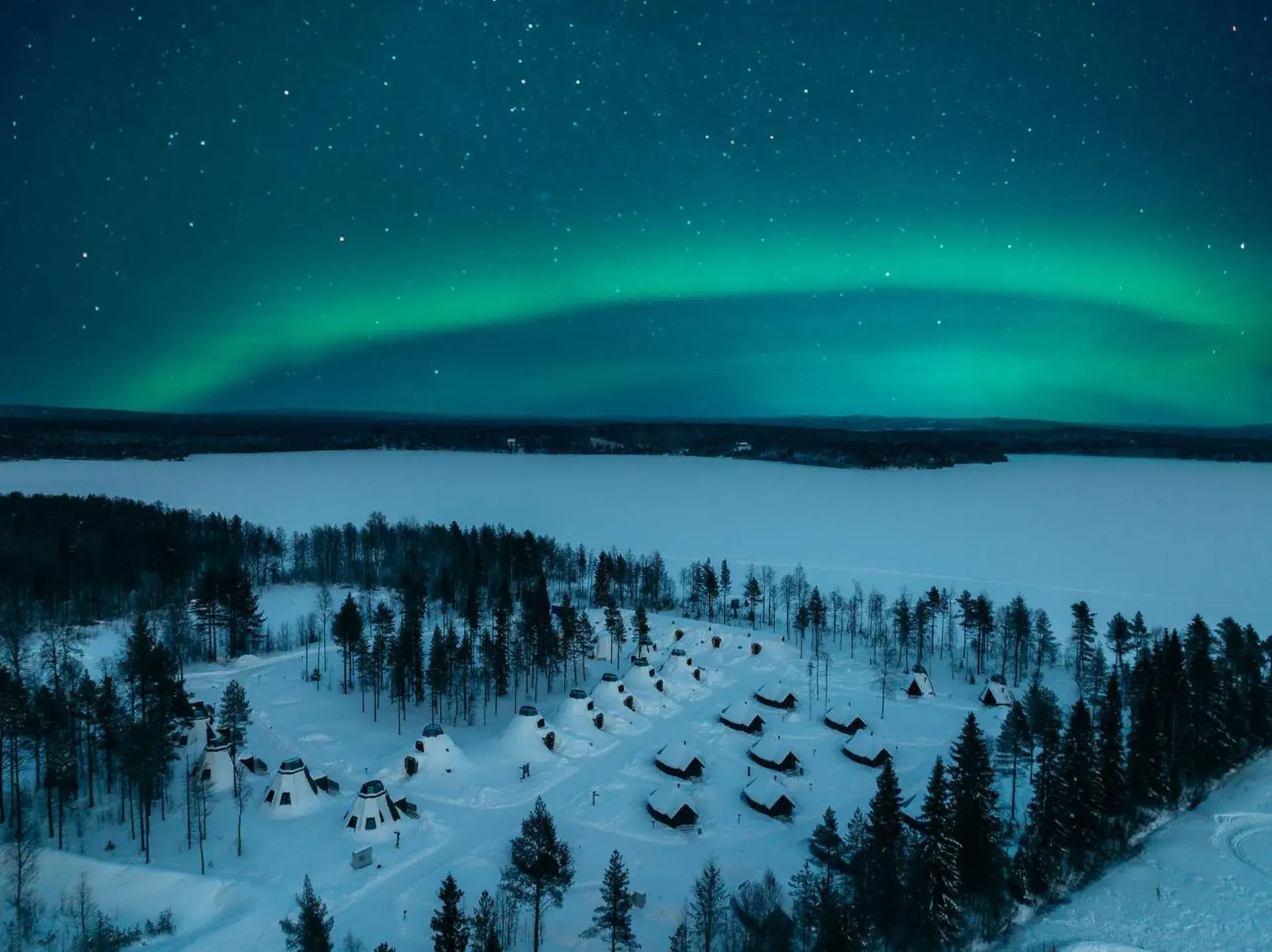 Property building in Apukka Resort Property building in Apukka Resort