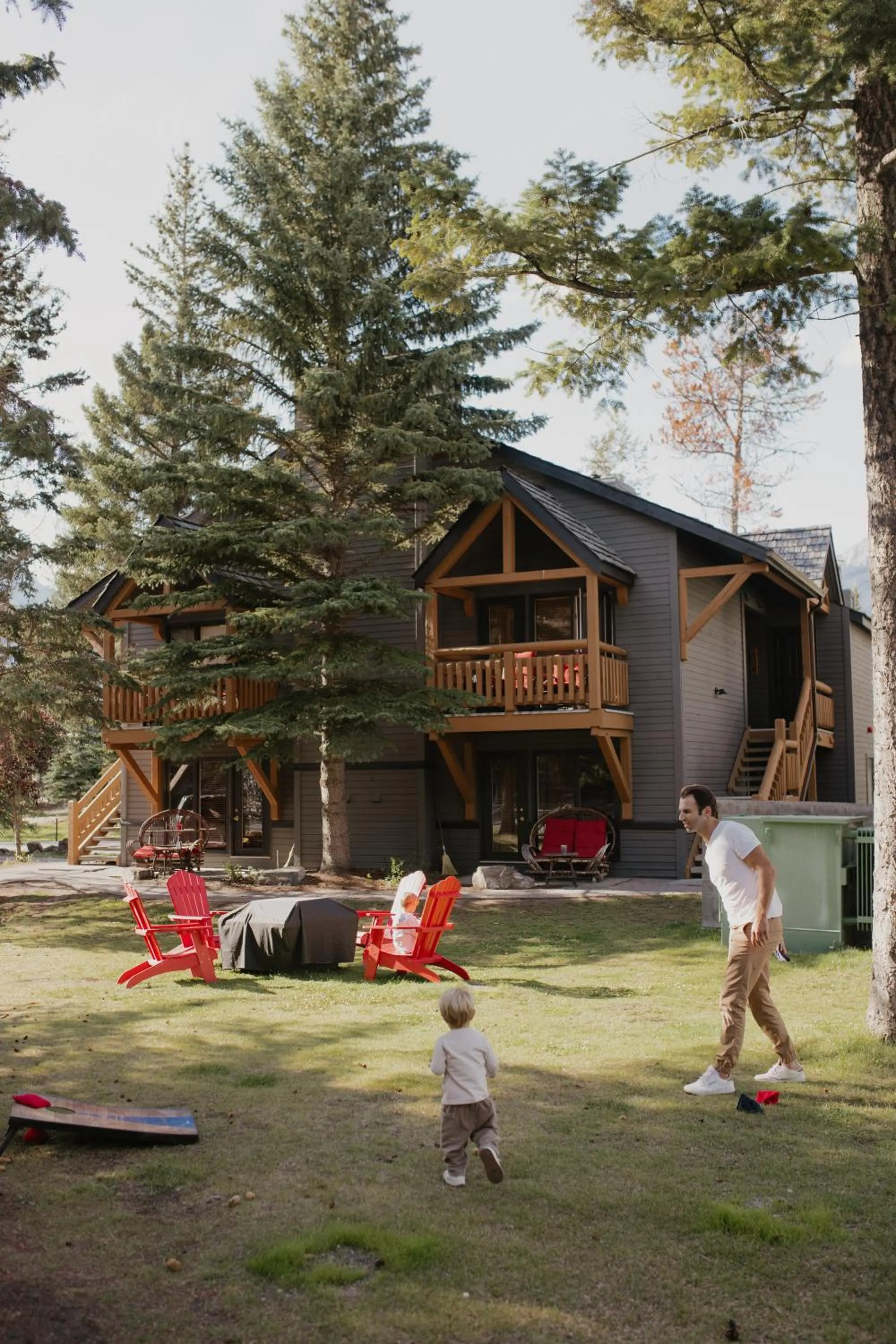 Property building in Buffalo Mountain Lodge