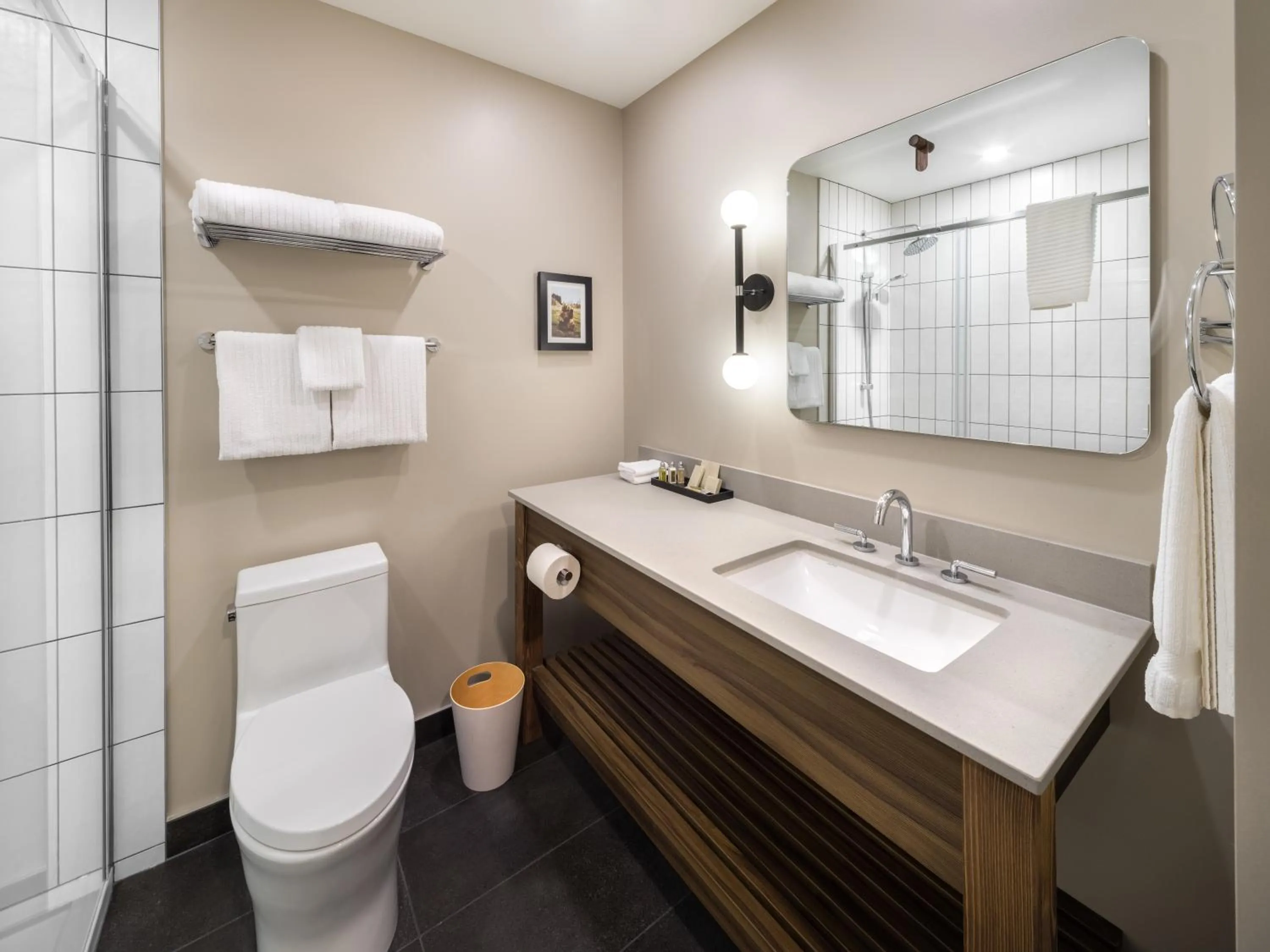 Bathroom in Buffalo Mountain Lodge