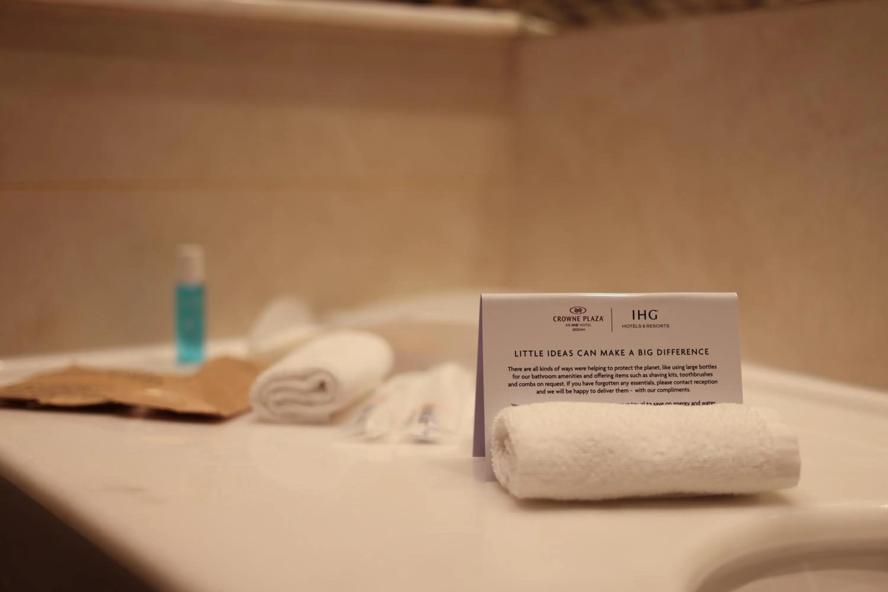 Bathroom in Crowne Plaza Jeddah by IHG