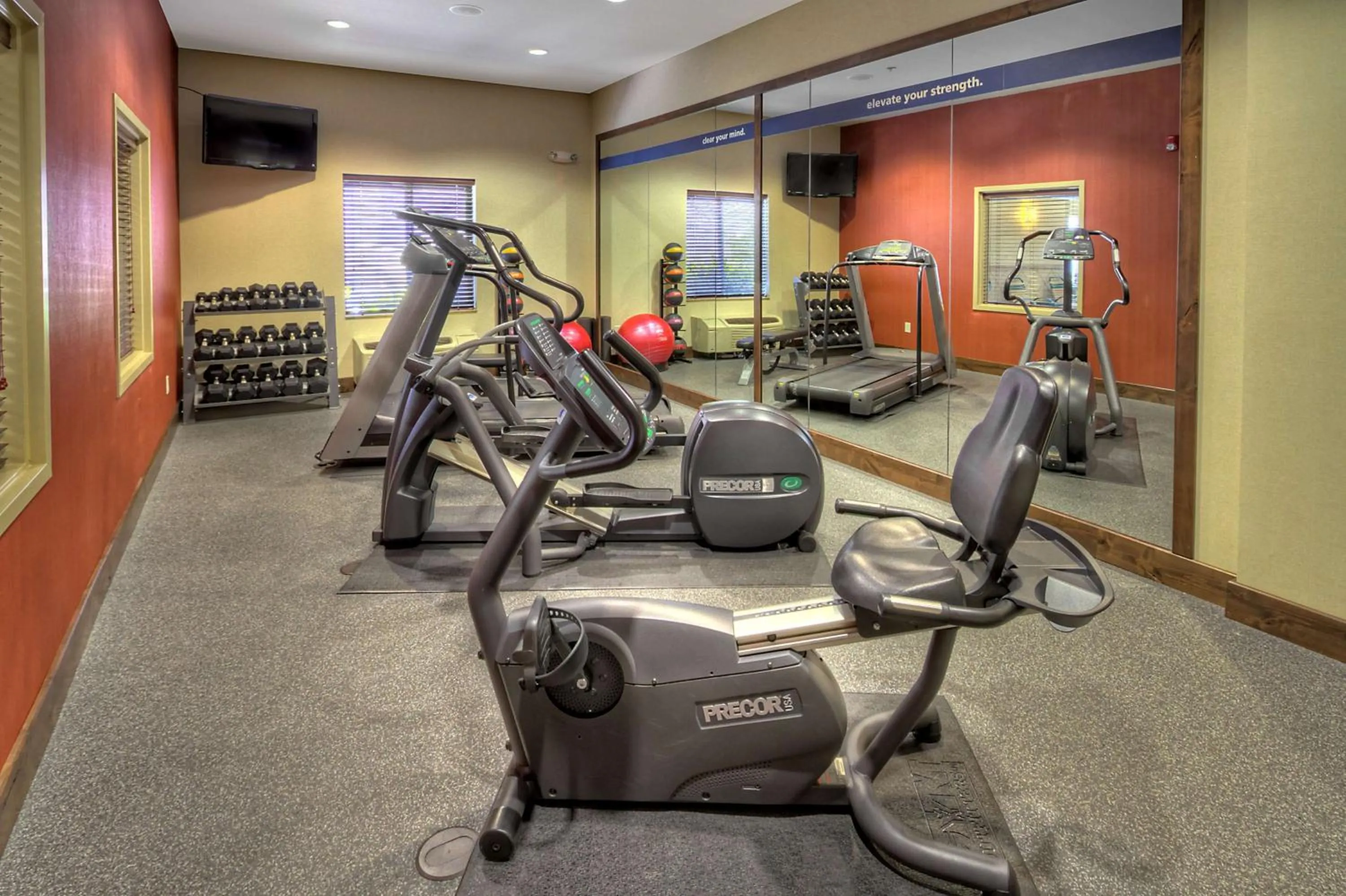 Fitness centre/facilities in Hampton Inn Twin Falls