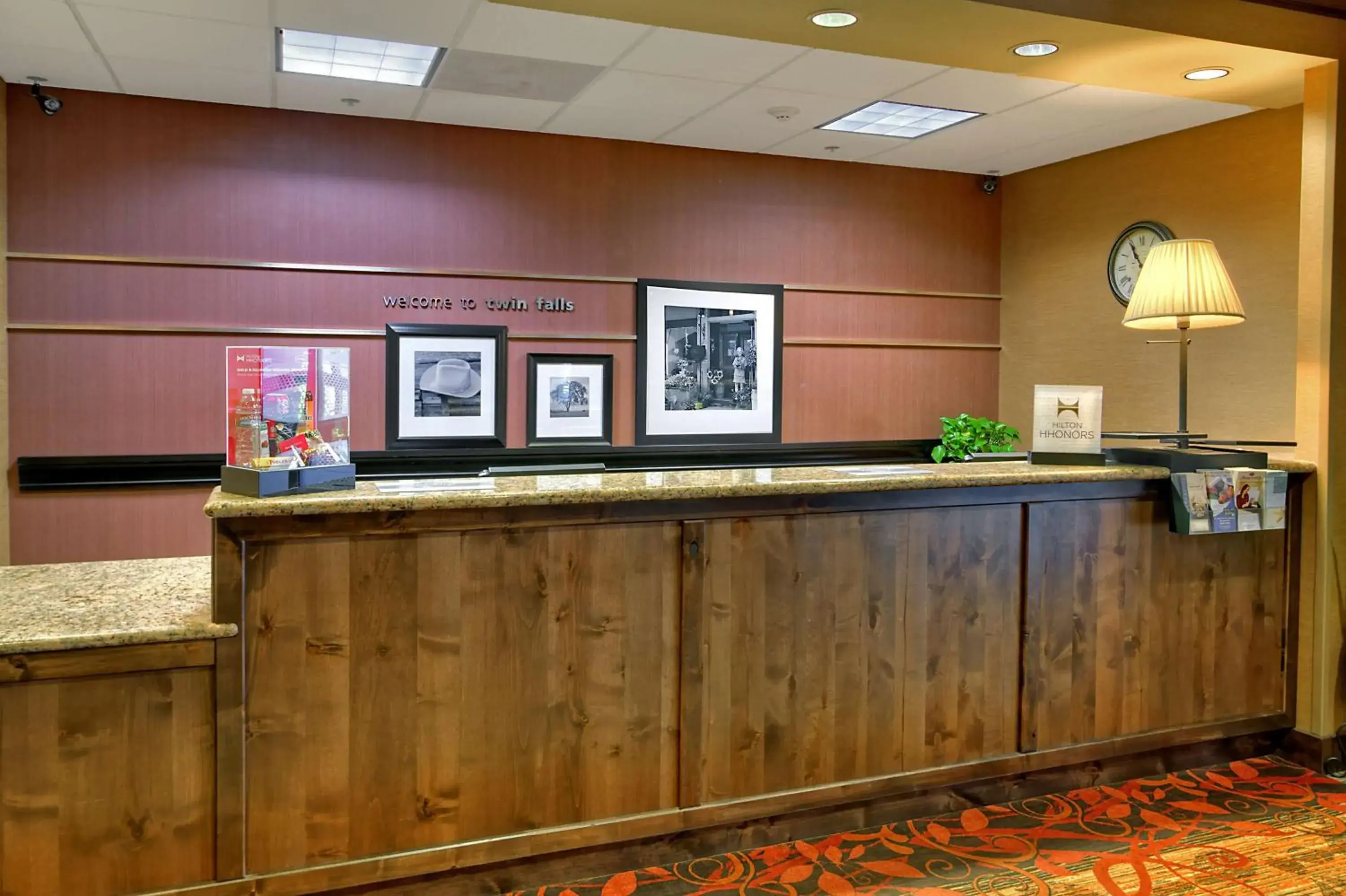 Lobby or reception in Hampton Inn Twin Falls Lobby or reception in Hampton Inn Twin Falls