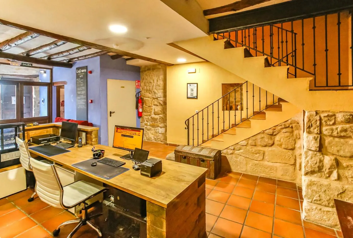 Lobby or reception in Fonda La Grancha