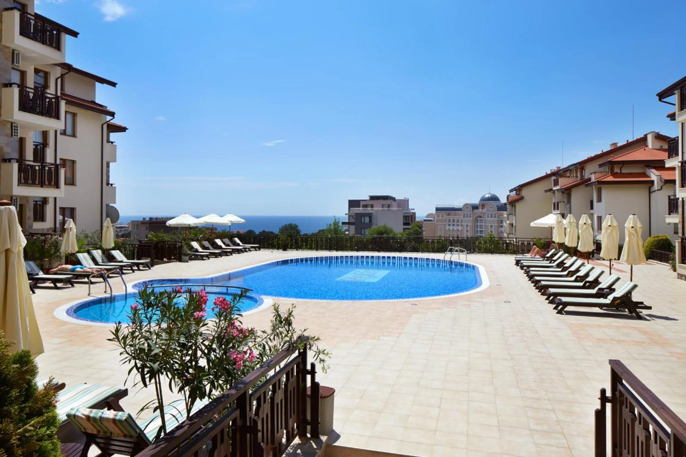 Pool view in Relax Holiday Complex & Spa