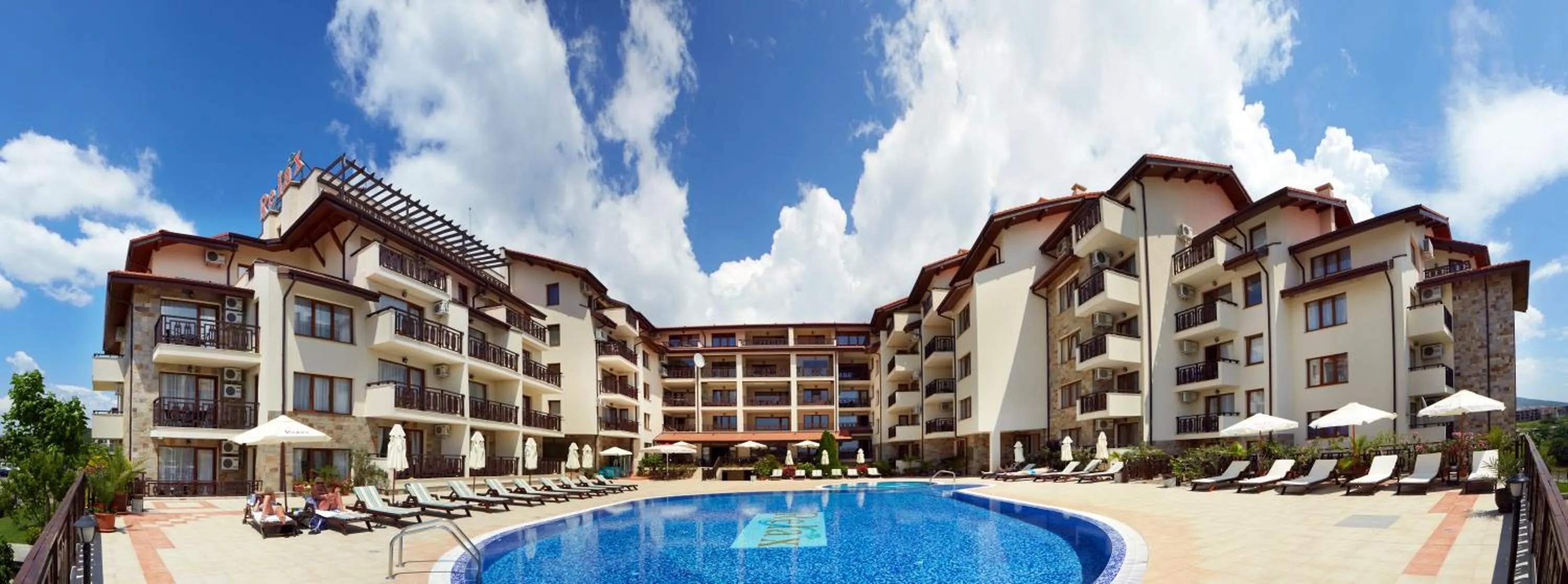 Pool view in Relax Holiday Complex & Spa