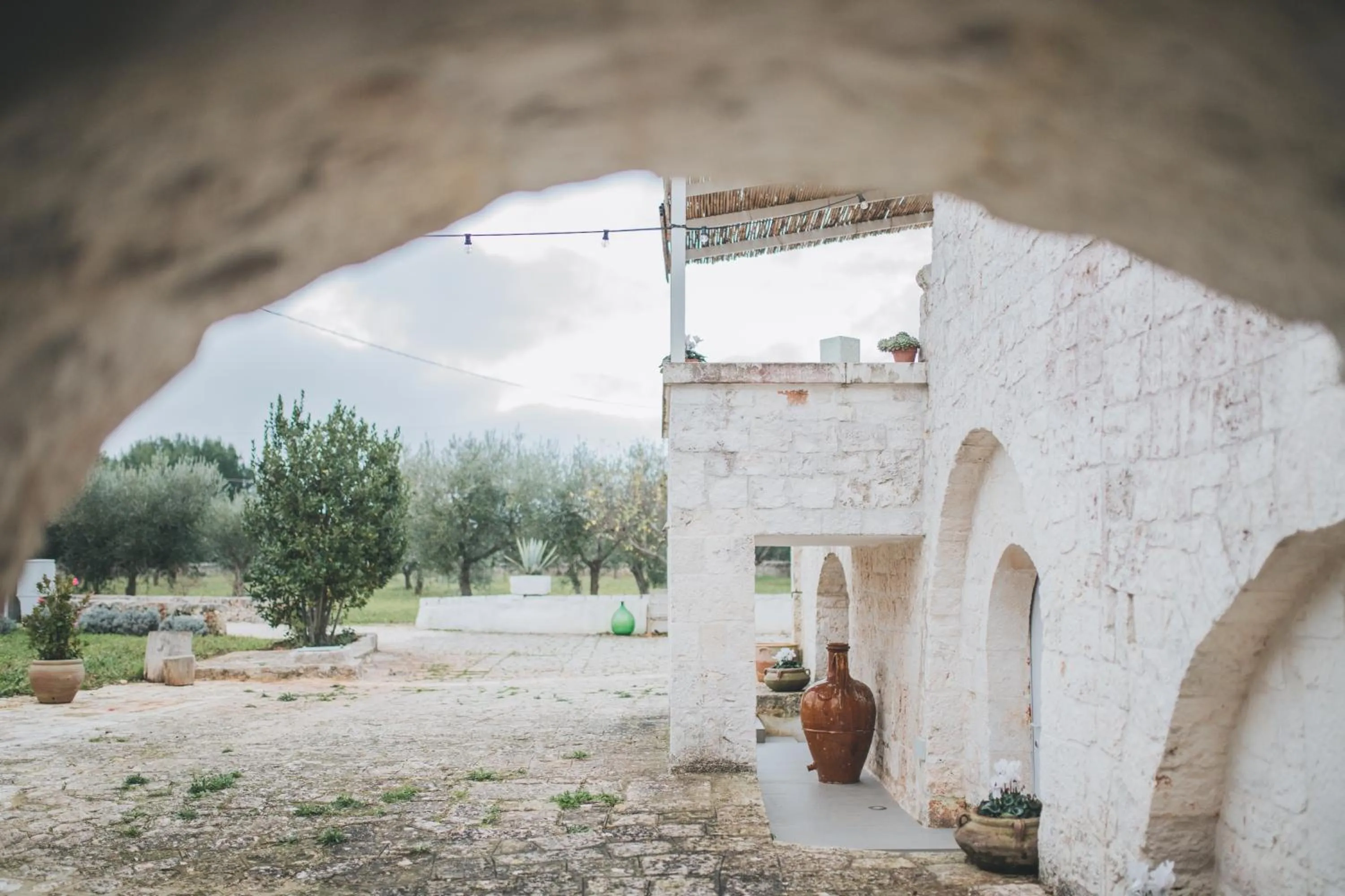 Garden view in Pietra Pesara