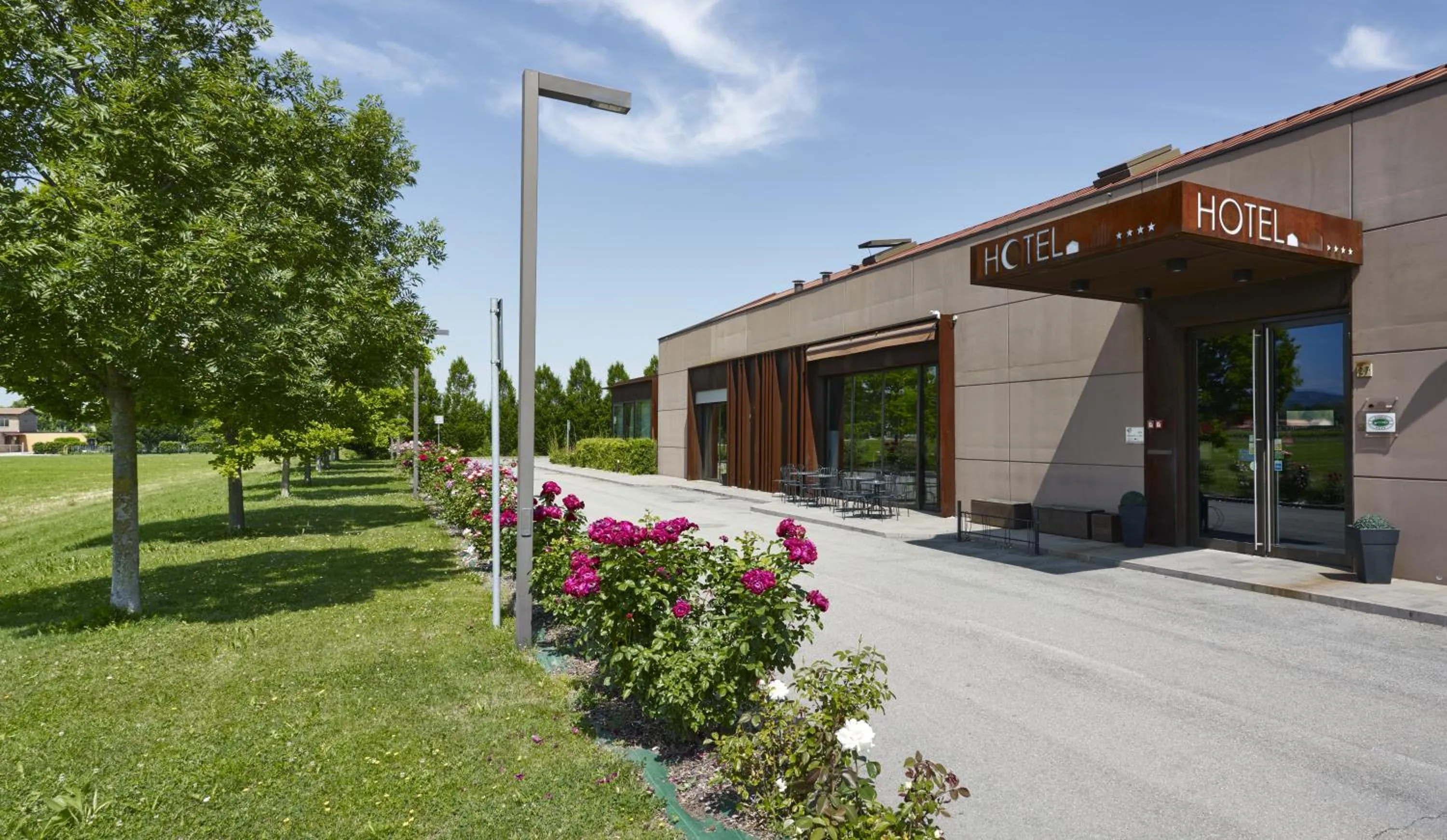 Facade/entrance in Casalgrande Hotel