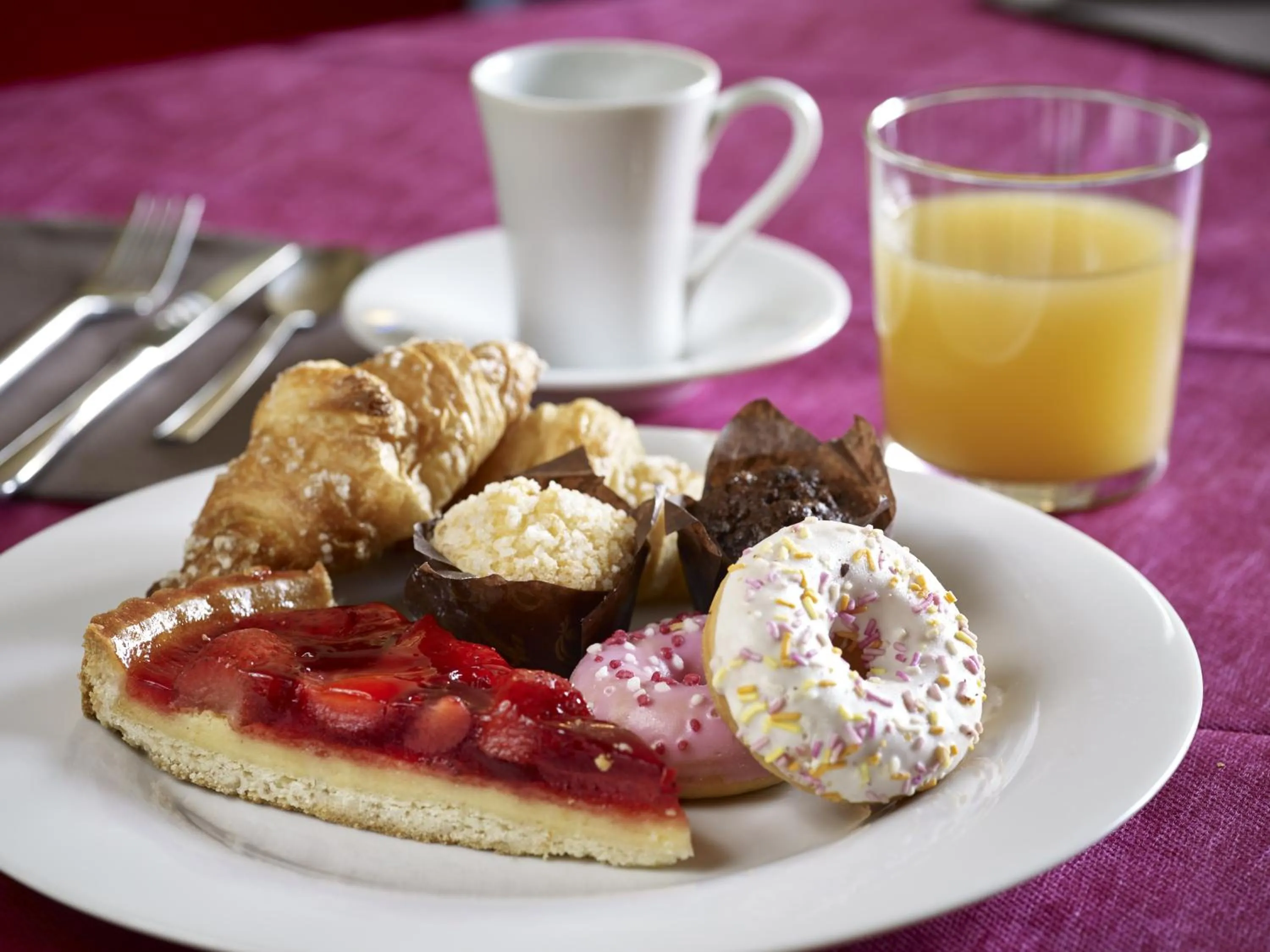 Food close-up in Casalgrande Hotel