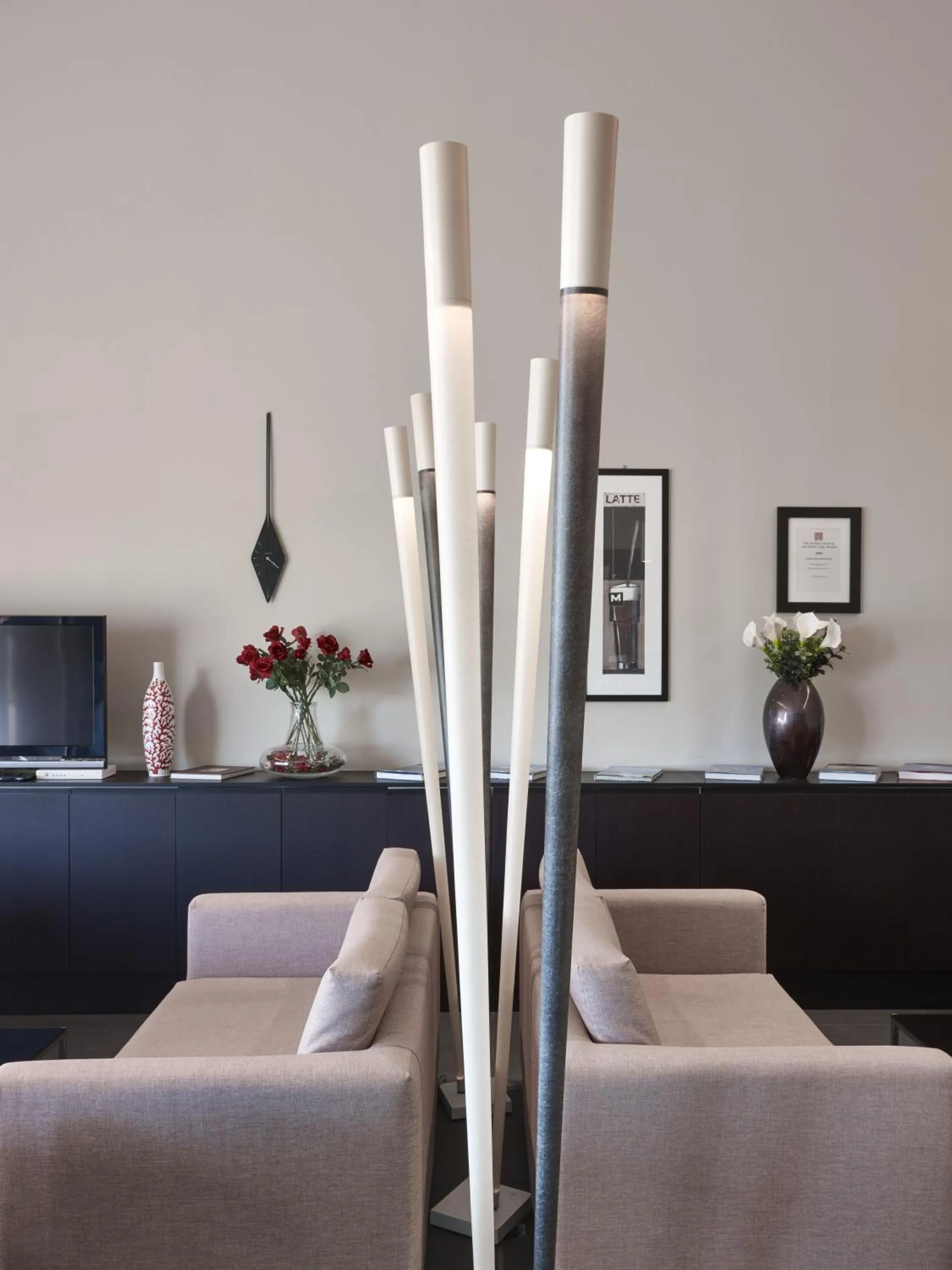 Communal lounge/ TV room in Casalgrande Hotel