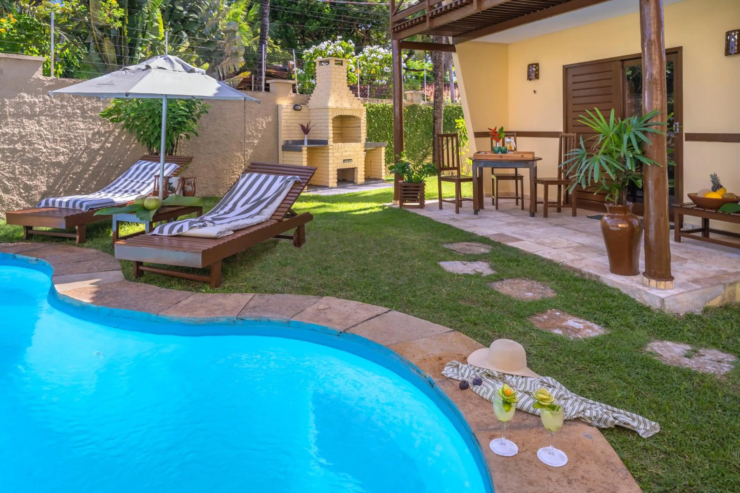 Patio in Serhs Villas Da Pipa Hotel