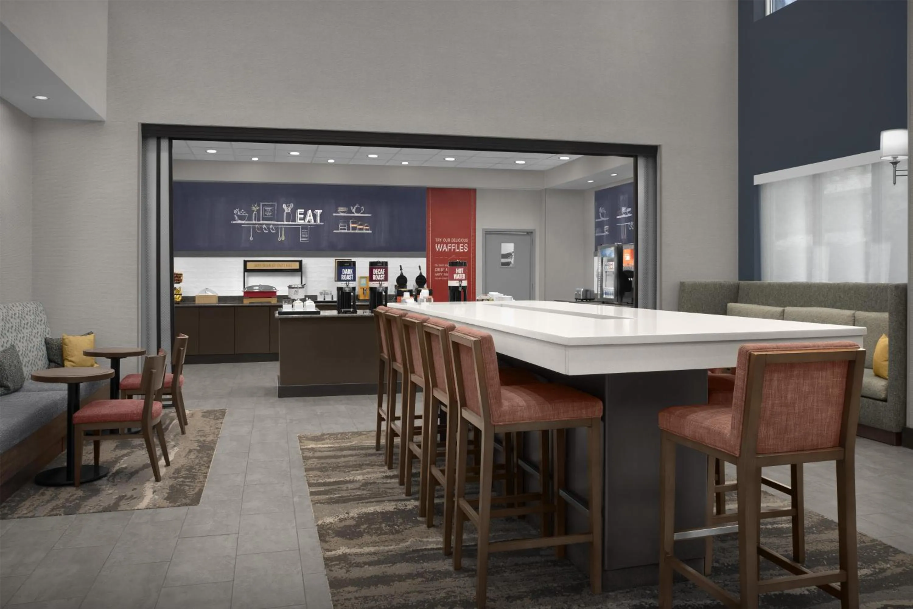 Breakfast in Hampton Inn & Suites Lakeland-South Polk Parkway