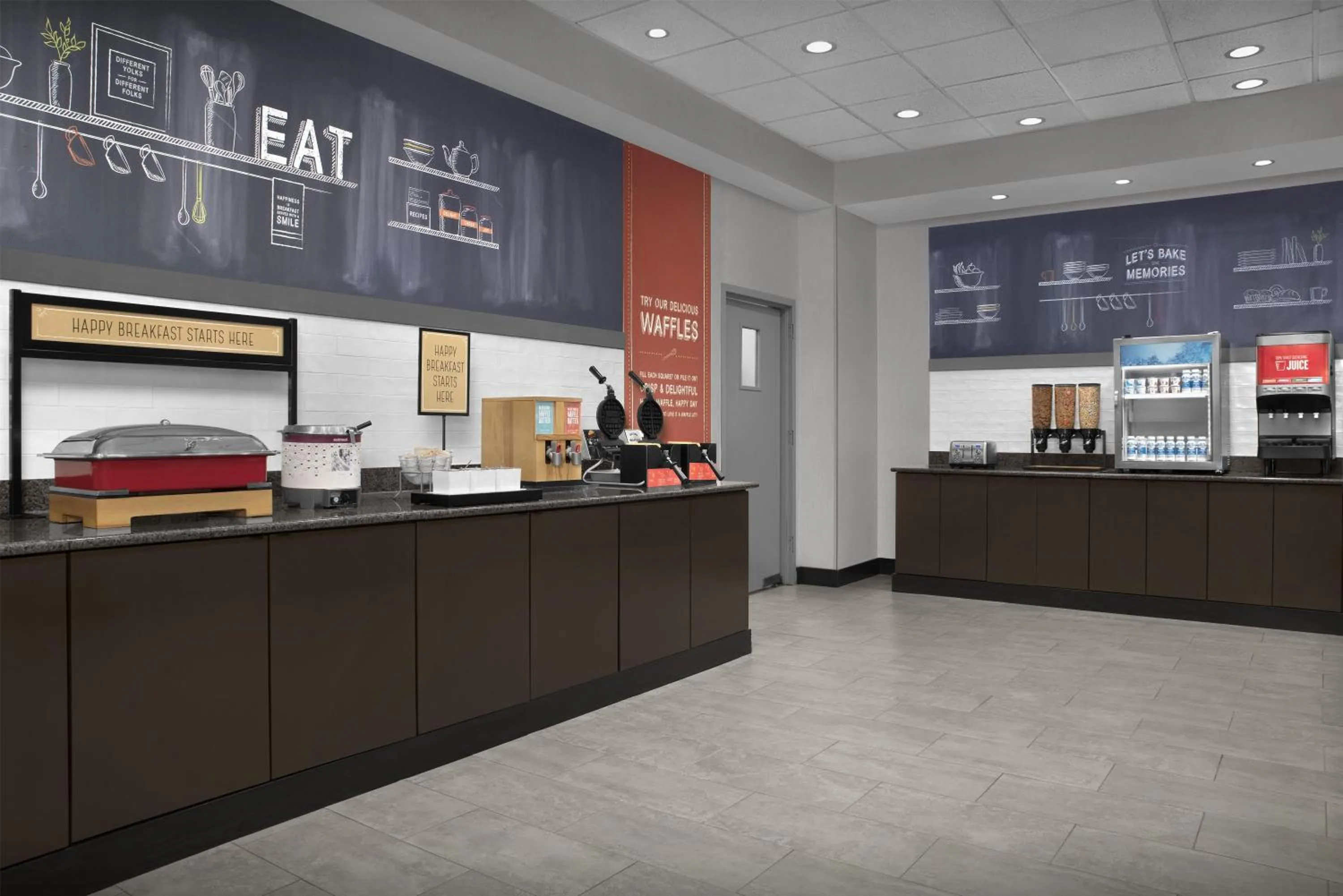 Breakfast in Hampton Inn & Suites Lakeland-South Polk Parkway