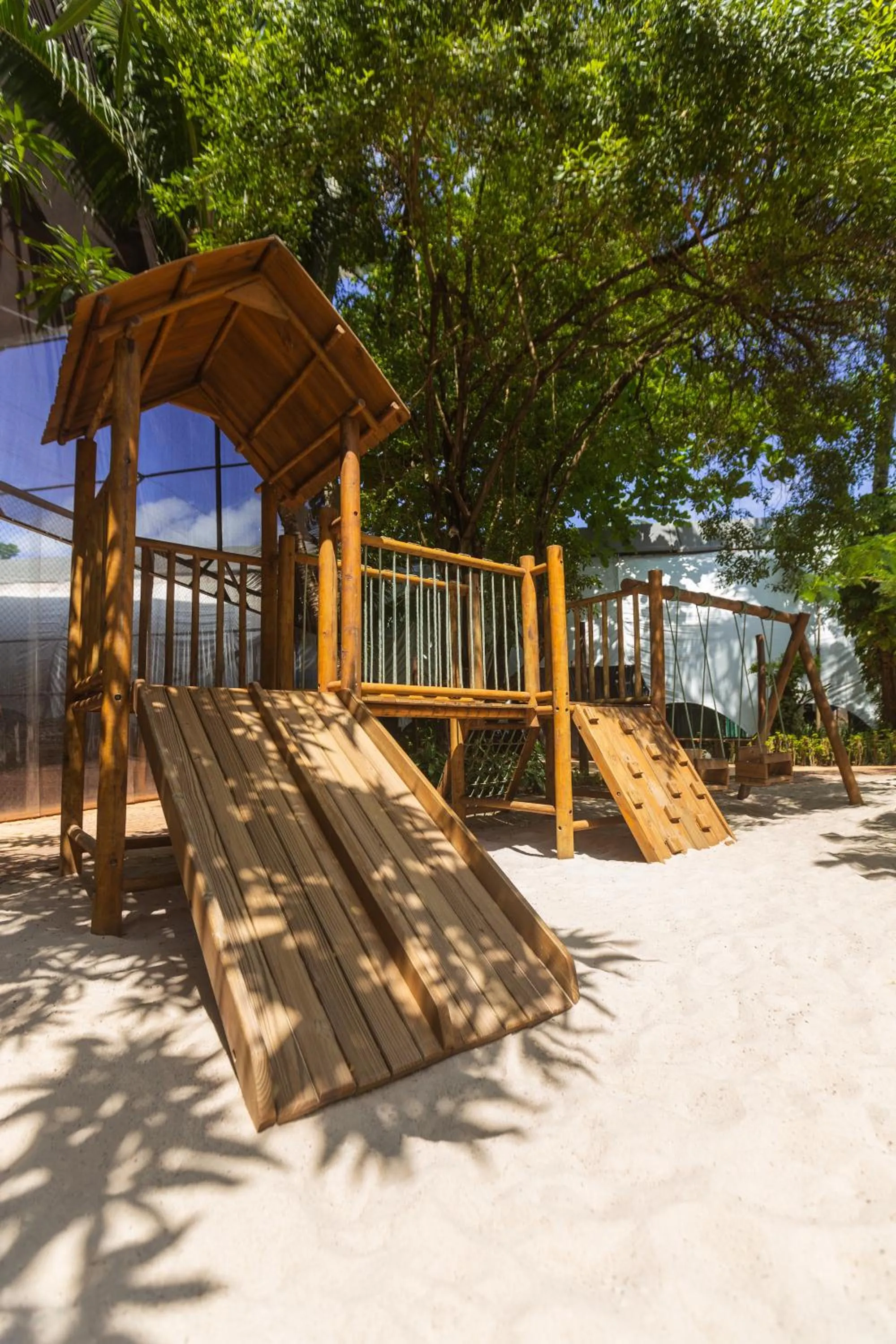 Children play ground in Ritz Lagoa da Anta Hotel & SPA