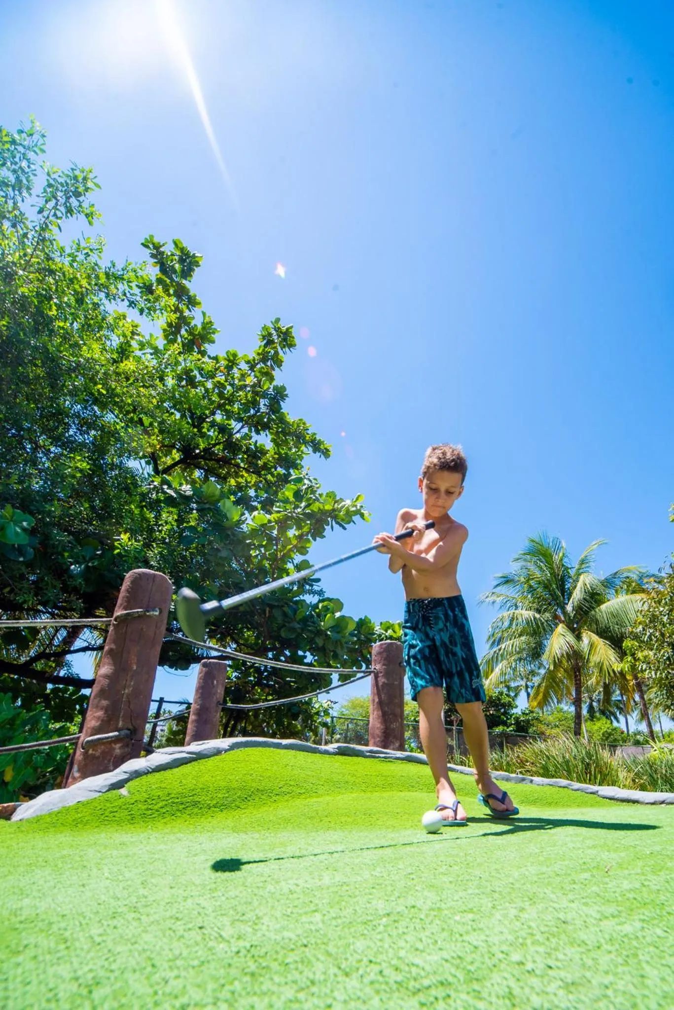 Minigolf in Ritz Lagoa da Anta Hotel & SPA