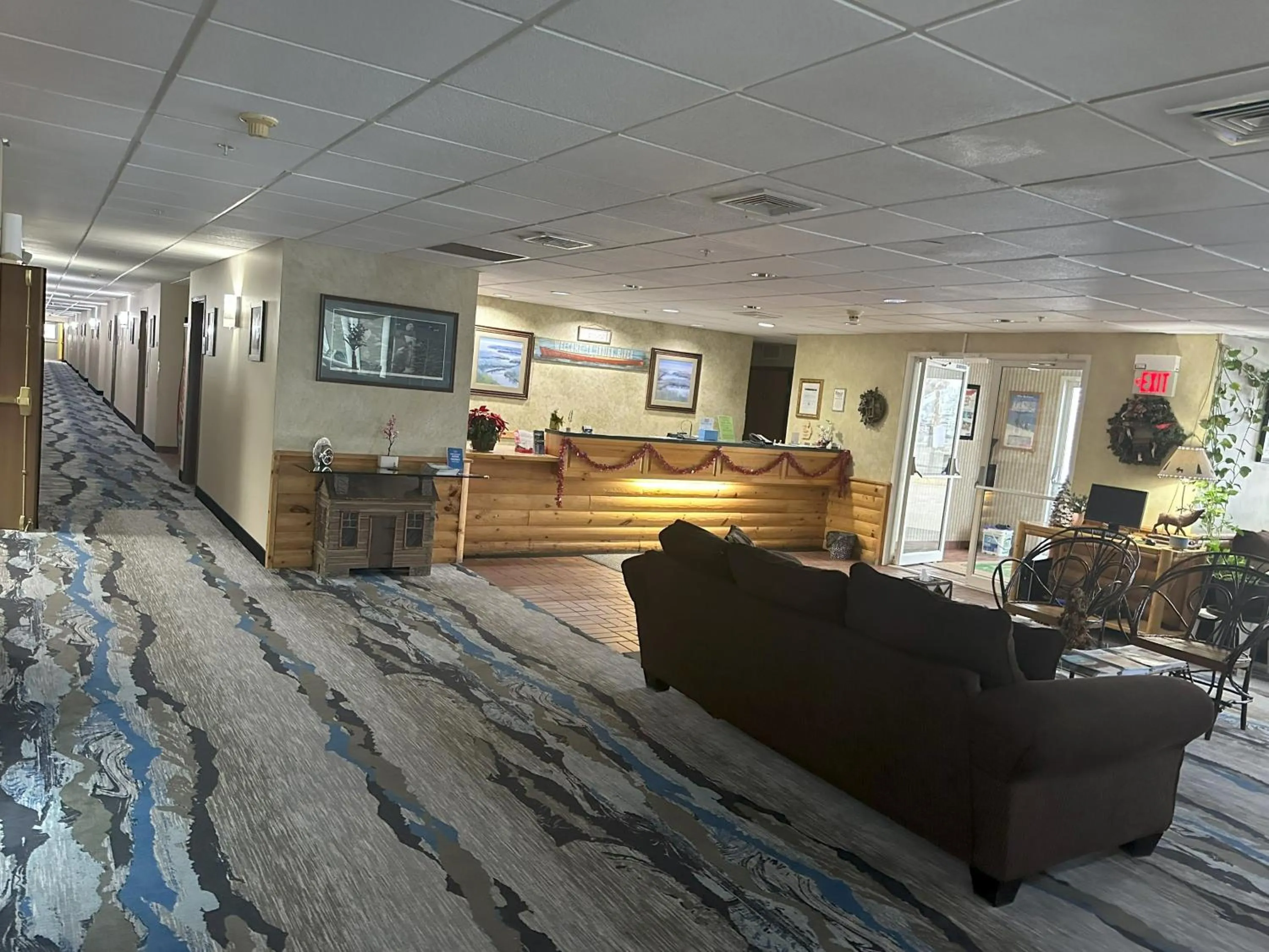 Living room in Hometown Inn Indian River