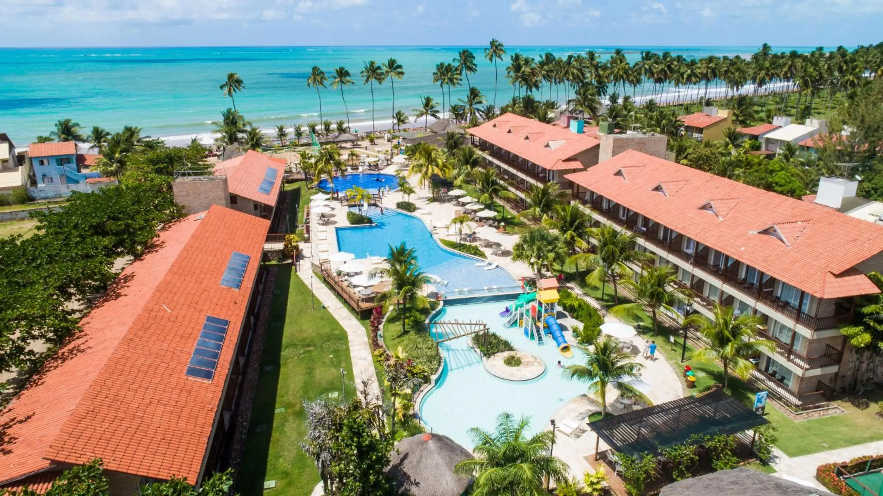 Bird's eye view in Salinas Maceio All Inclusive Resort Bird's eye view in Salinas Maceio All Inclusive Resort