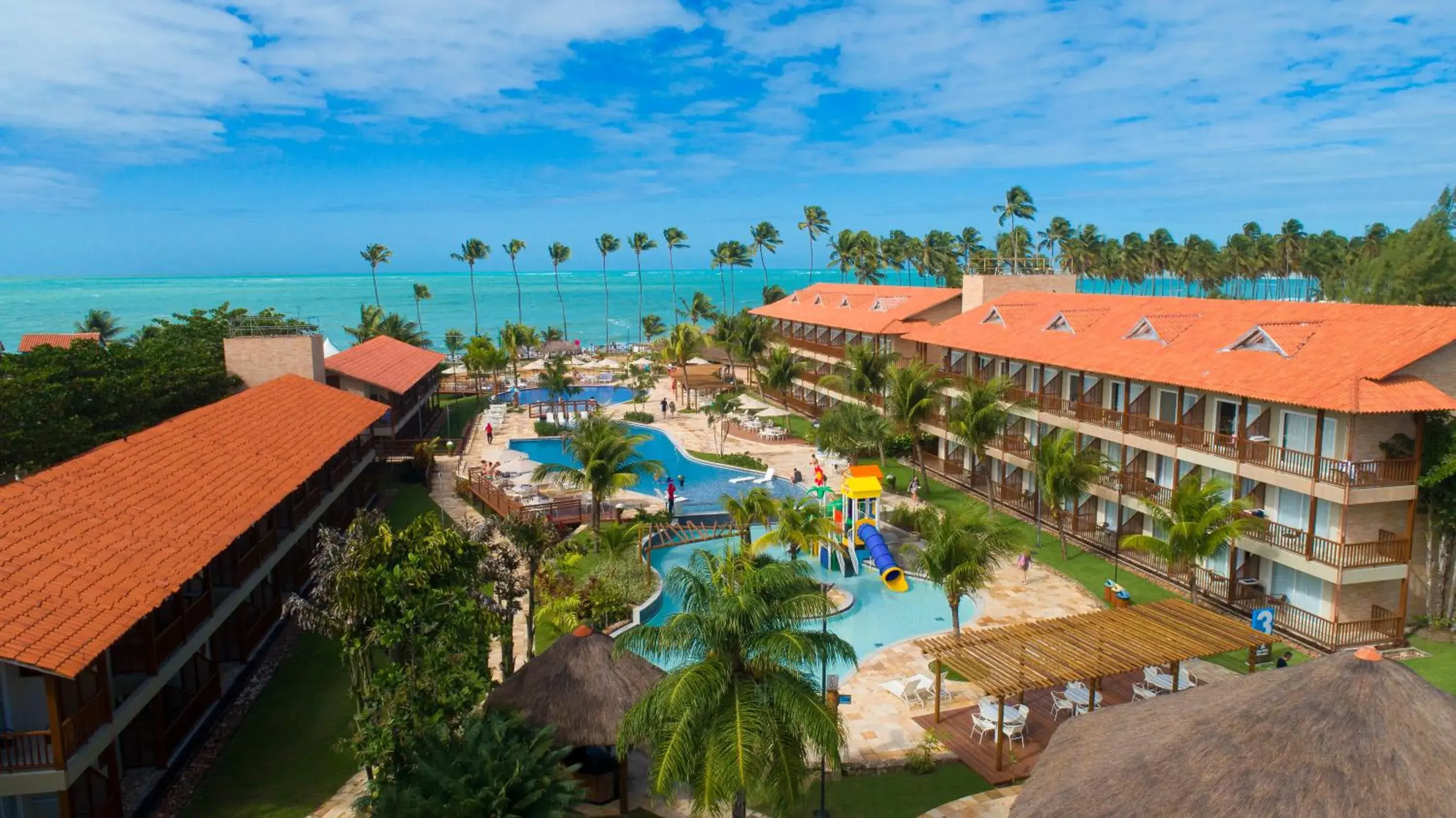 Bird's eye view in Salinas Maceio All Inclusive Resort Bird's eye view in Salinas Maceio All Inclusive Resort