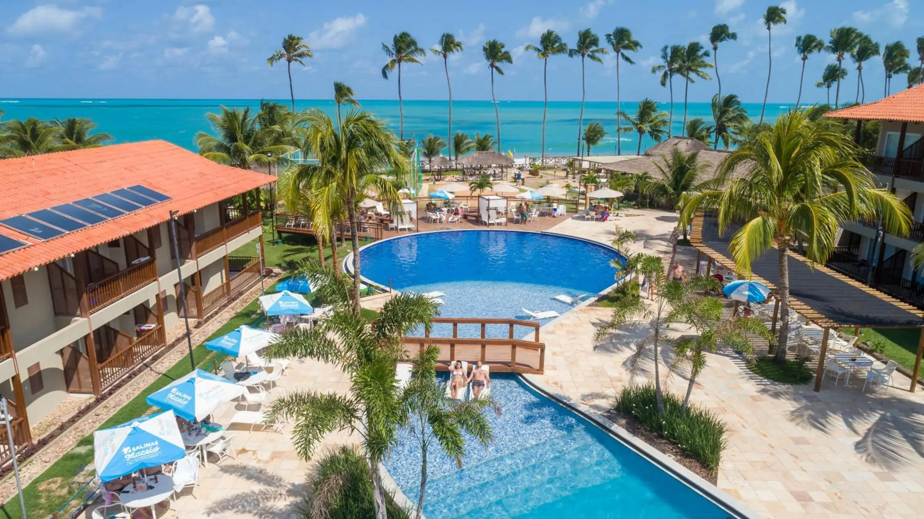 Bird's eye view in Salinas Maceio All Inclusive Resort Bird's eye view in Salinas Maceio All Inclusive Resort