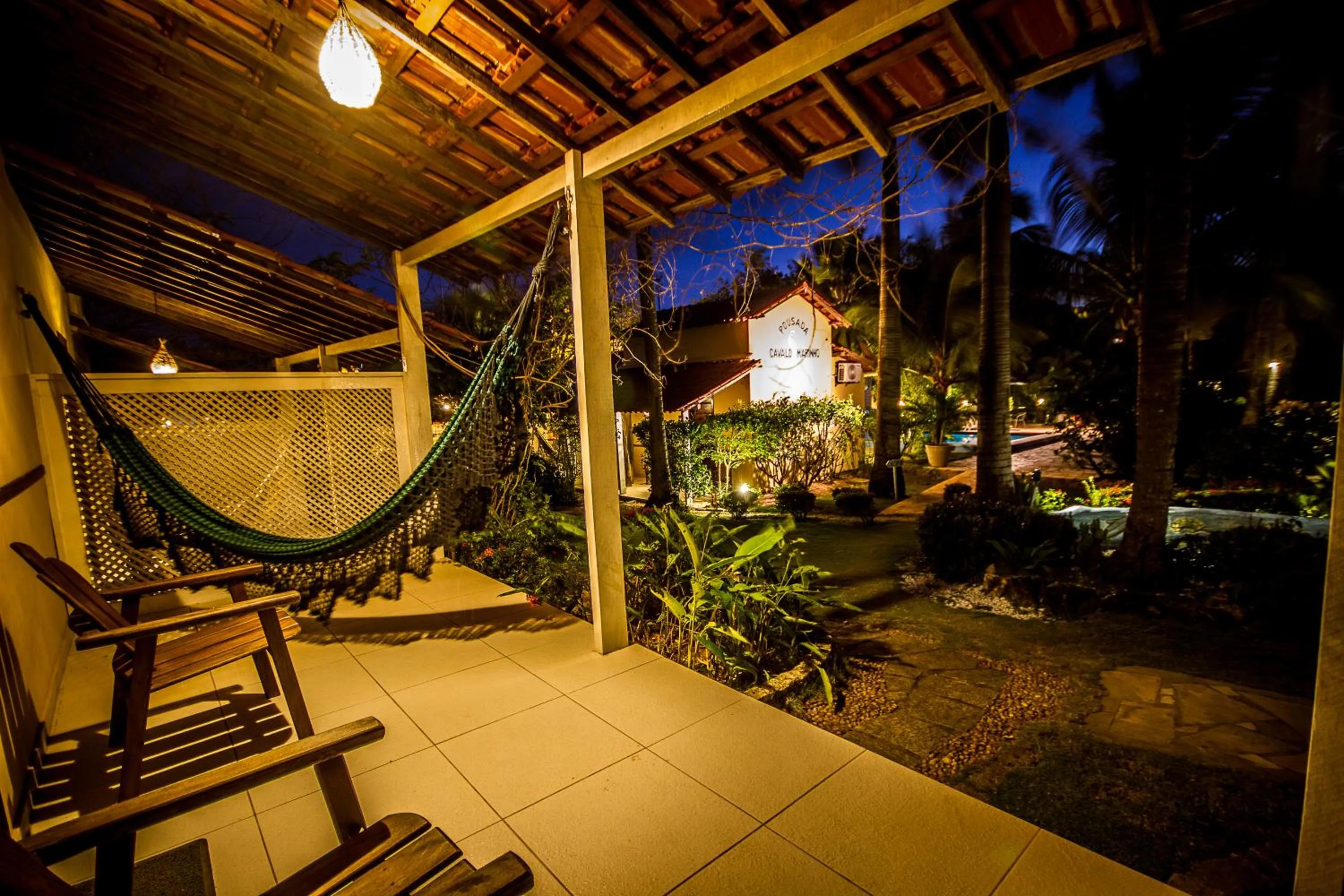 Photo of the whole room in Pousada Cavalo Marinho