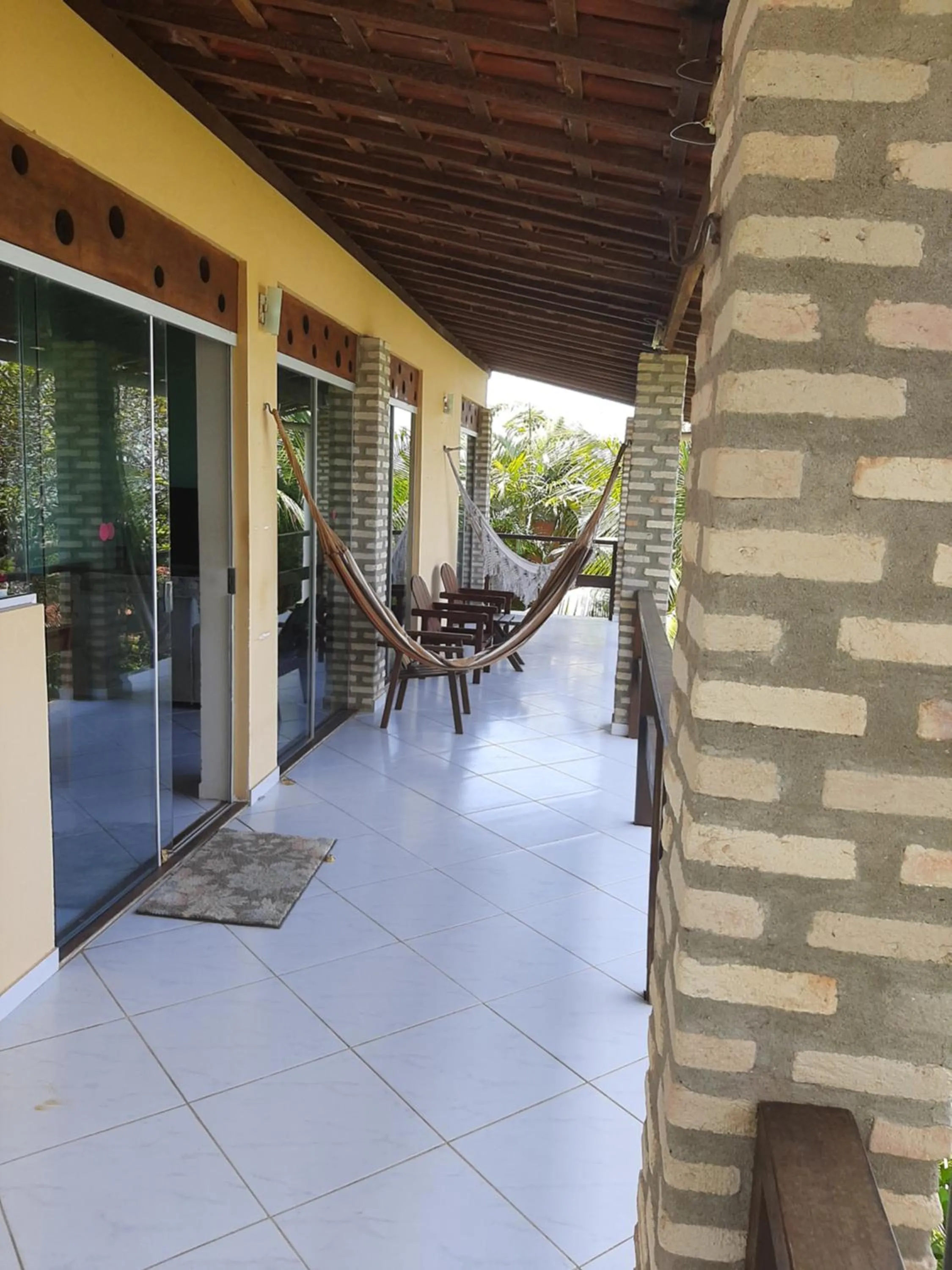 Balcony/Terrace in Pousada Cavalo Marinho