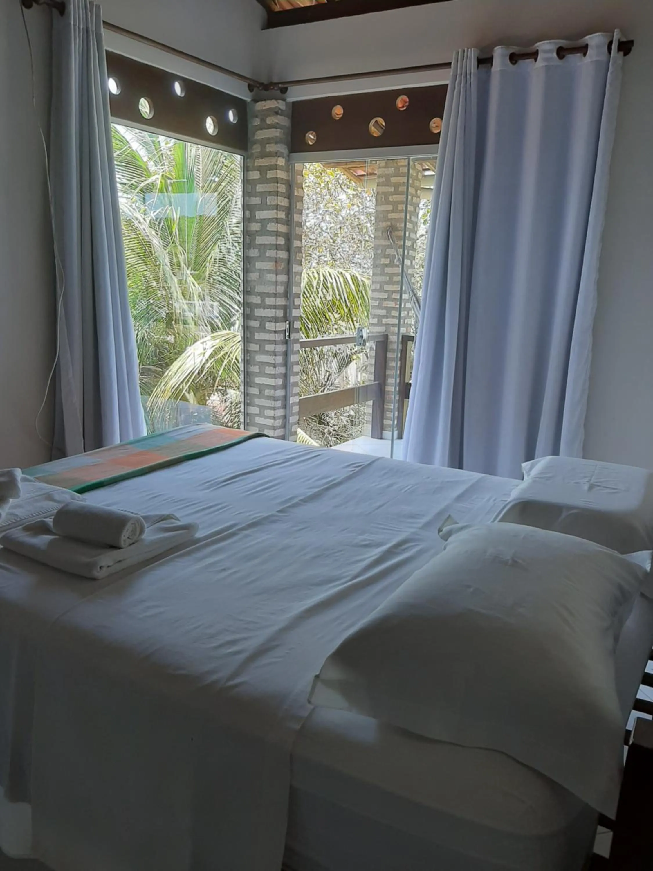 Bedroom, Bed in Pousada Cavalo Marinho