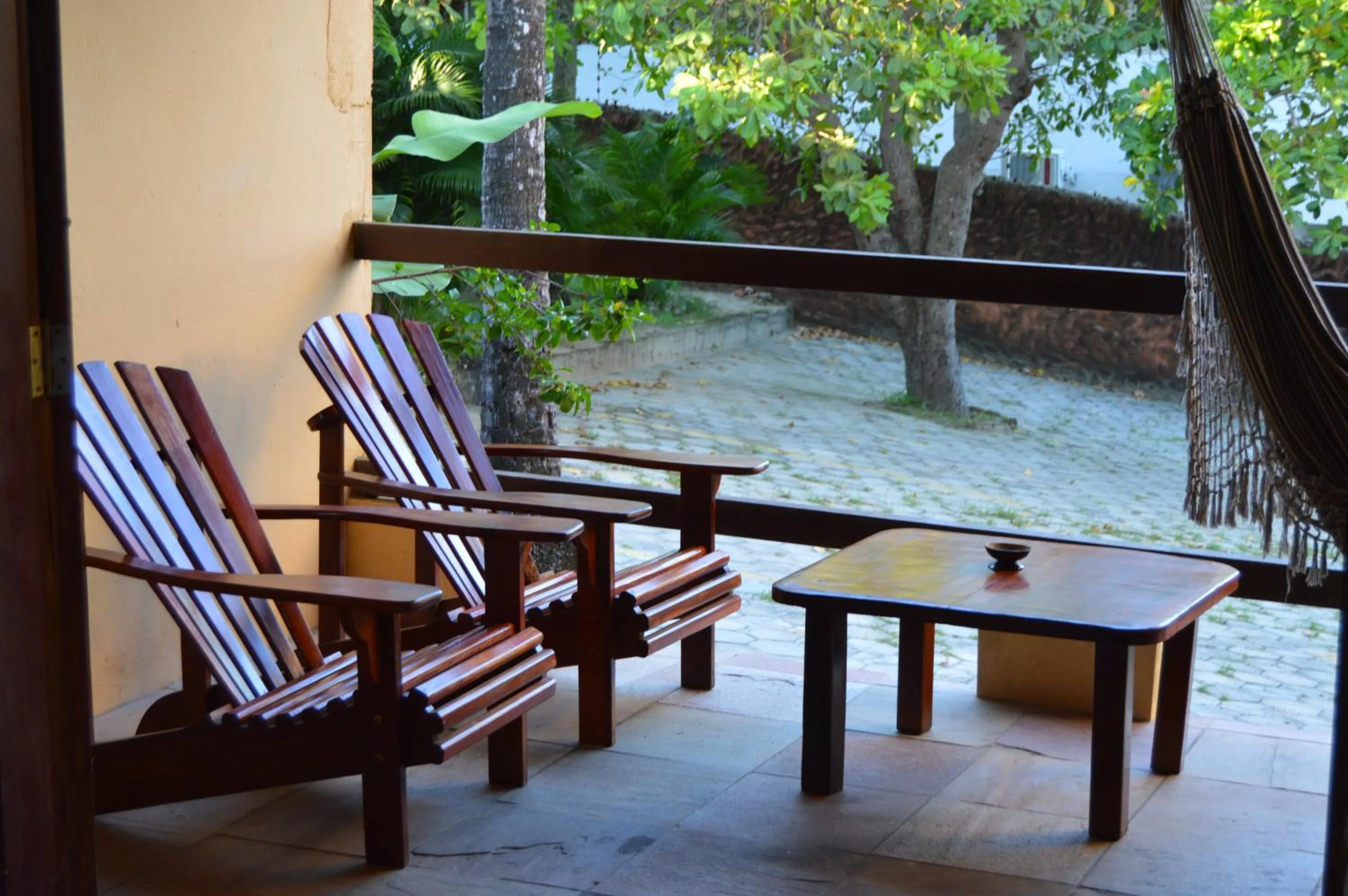 Balcony/Terrace in Pousada Cavalo Marinho