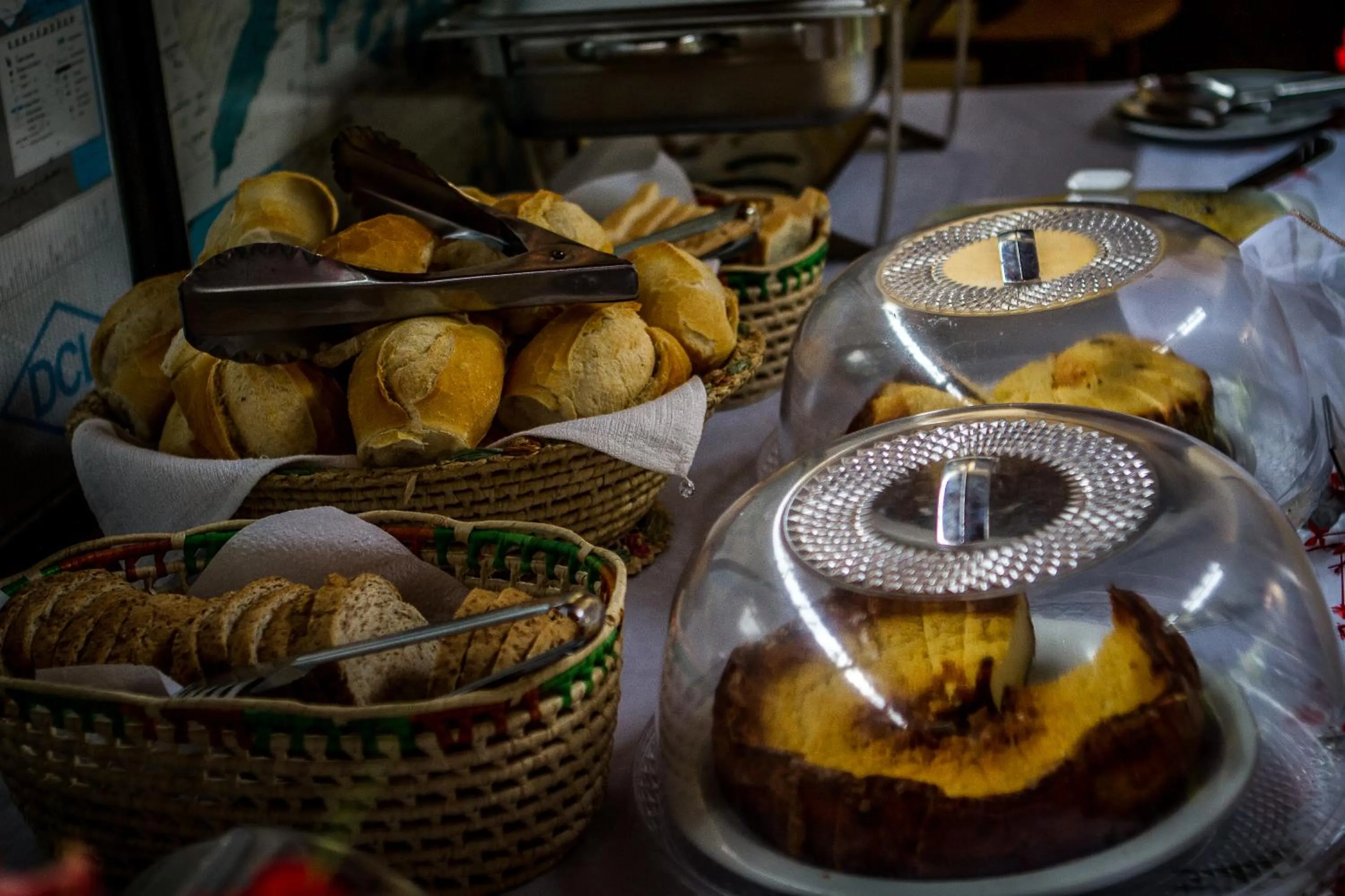 Buffet breakfast in Pousada Cavalo Marinho