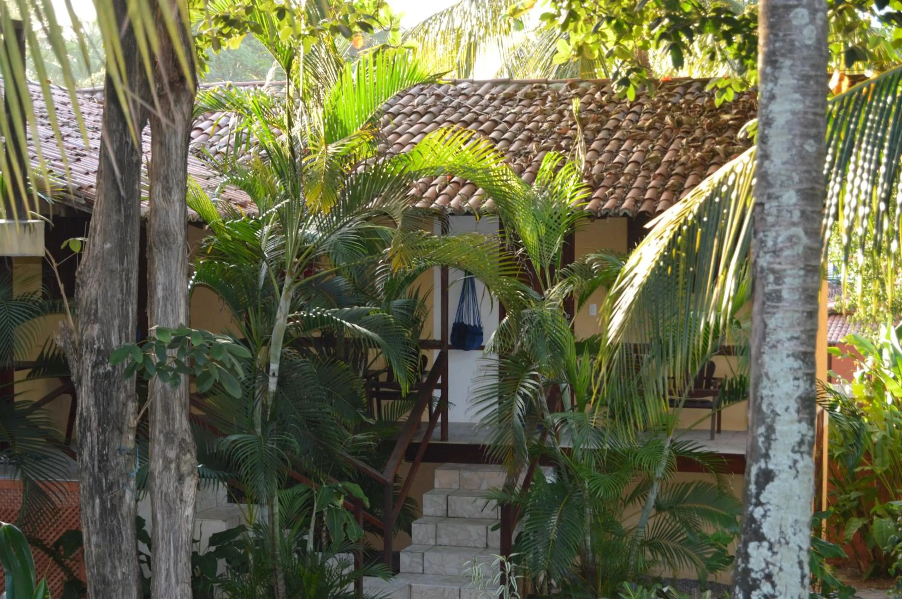 Garden in Pousada Cavalo Marinho