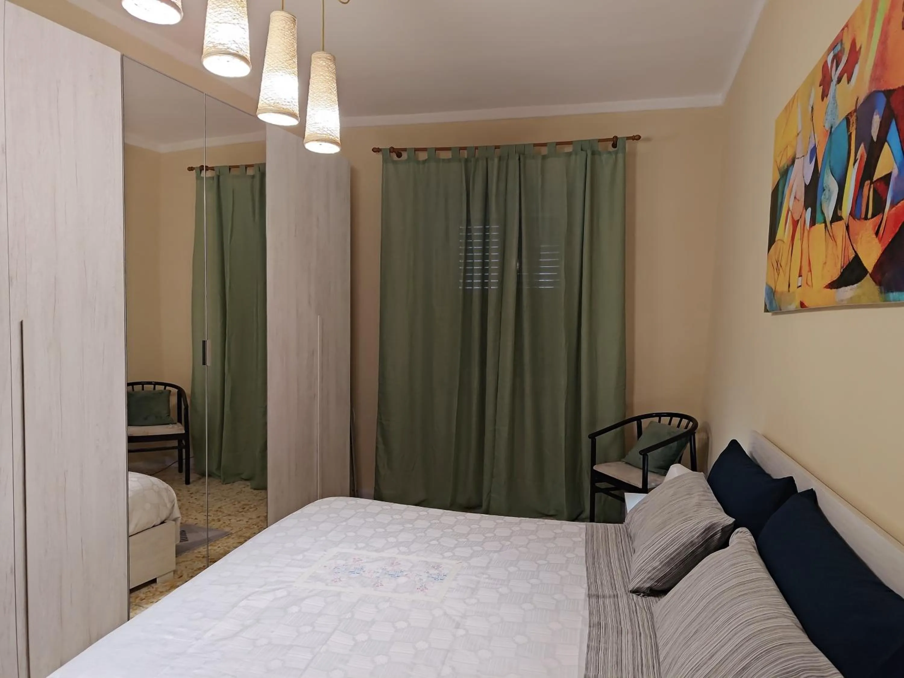 Bedroom, Bed in palazzo RICCARDI