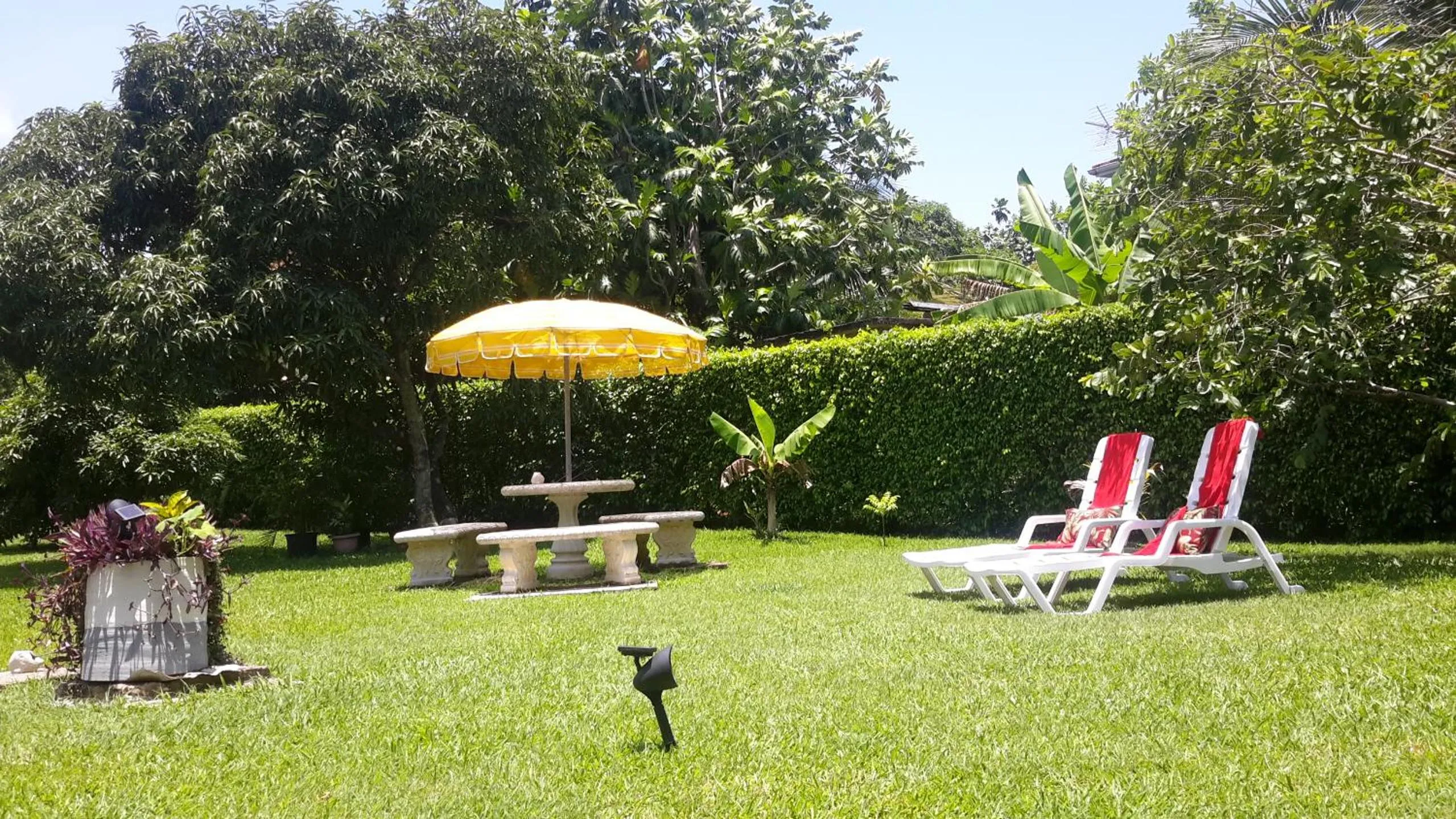 Garden in Lorenton Hideaway