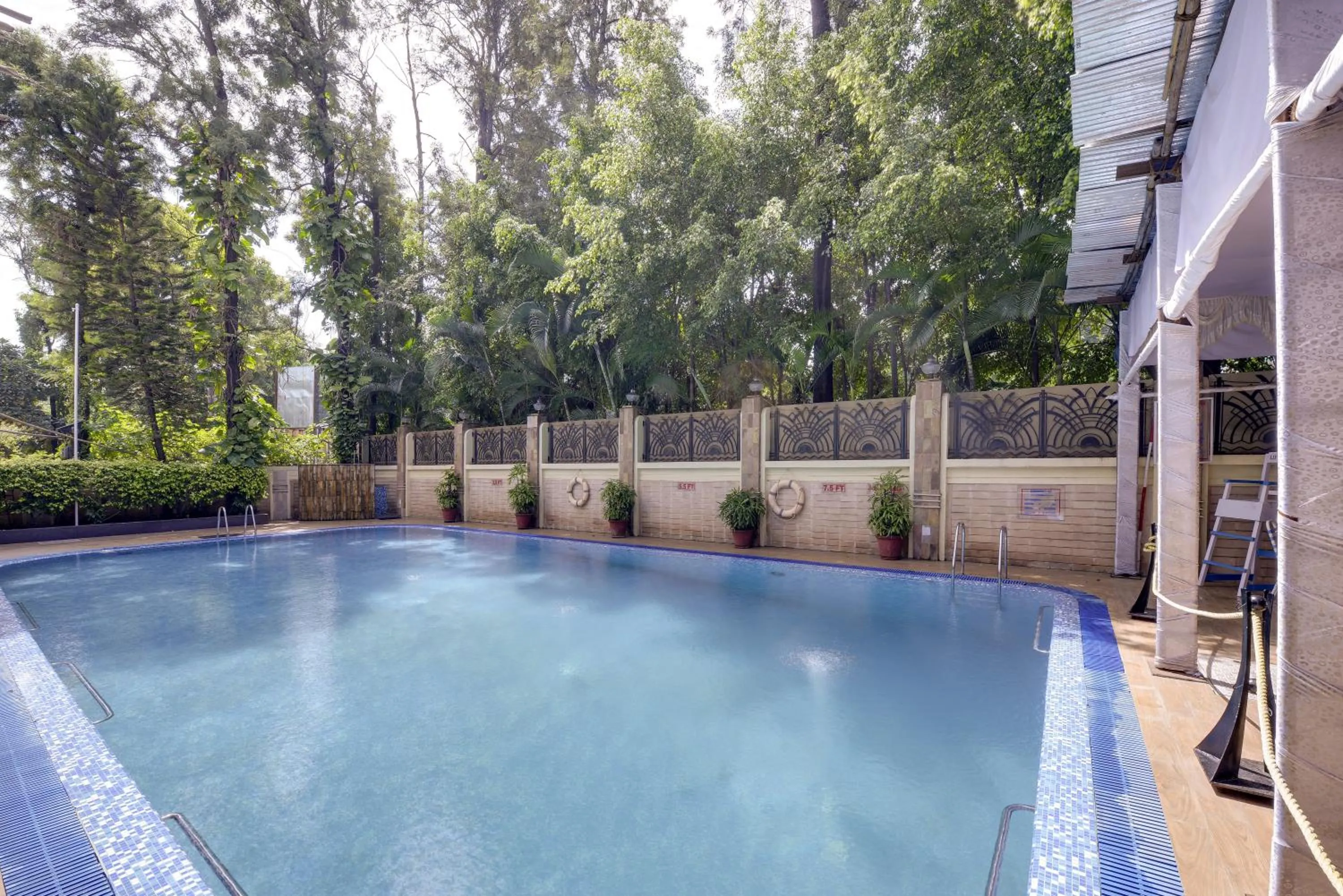 Pool view in Pride Premier Pune