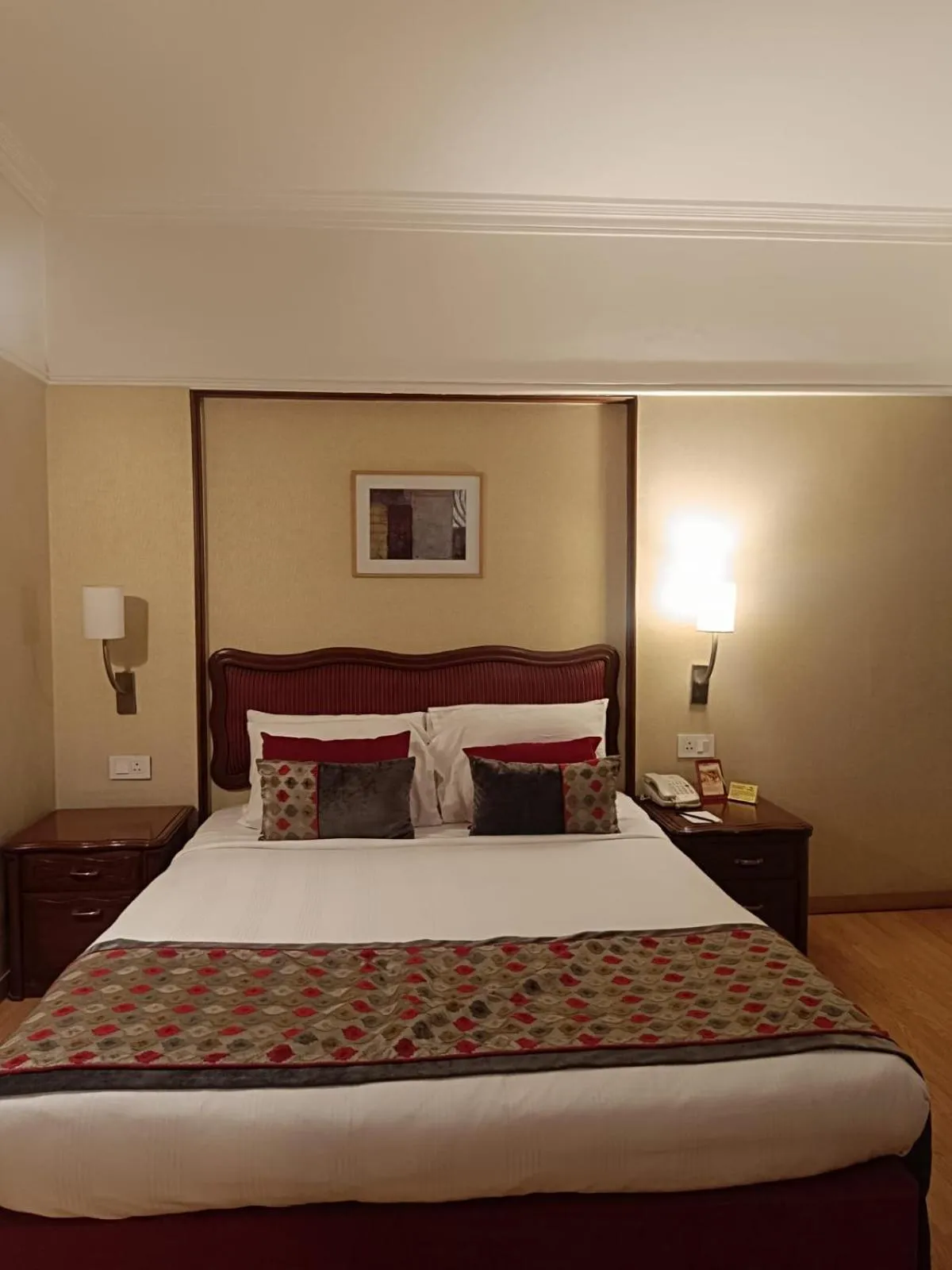 Bedroom, Bed in Pride Premier Pune